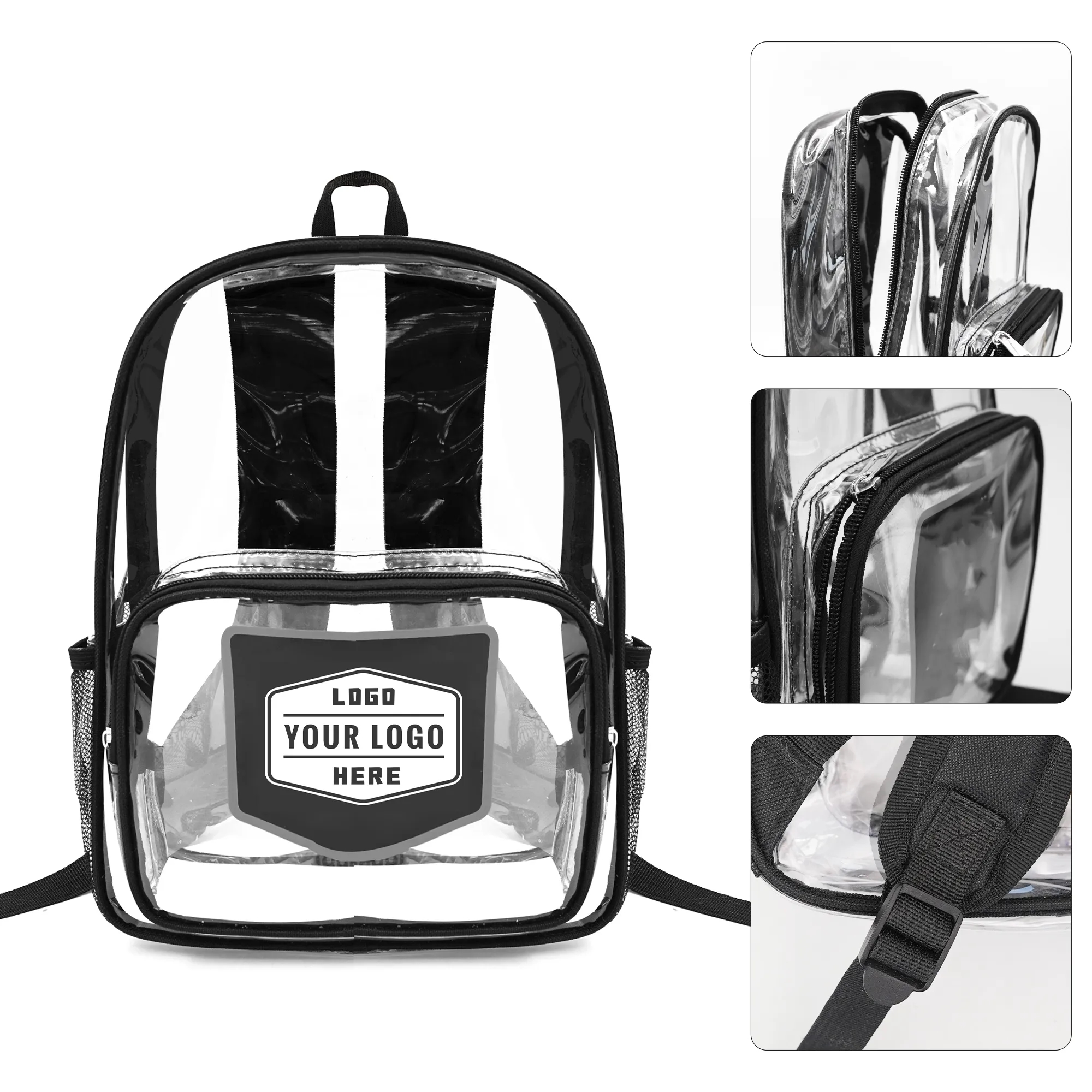 Pvc Transparent Backpack 2