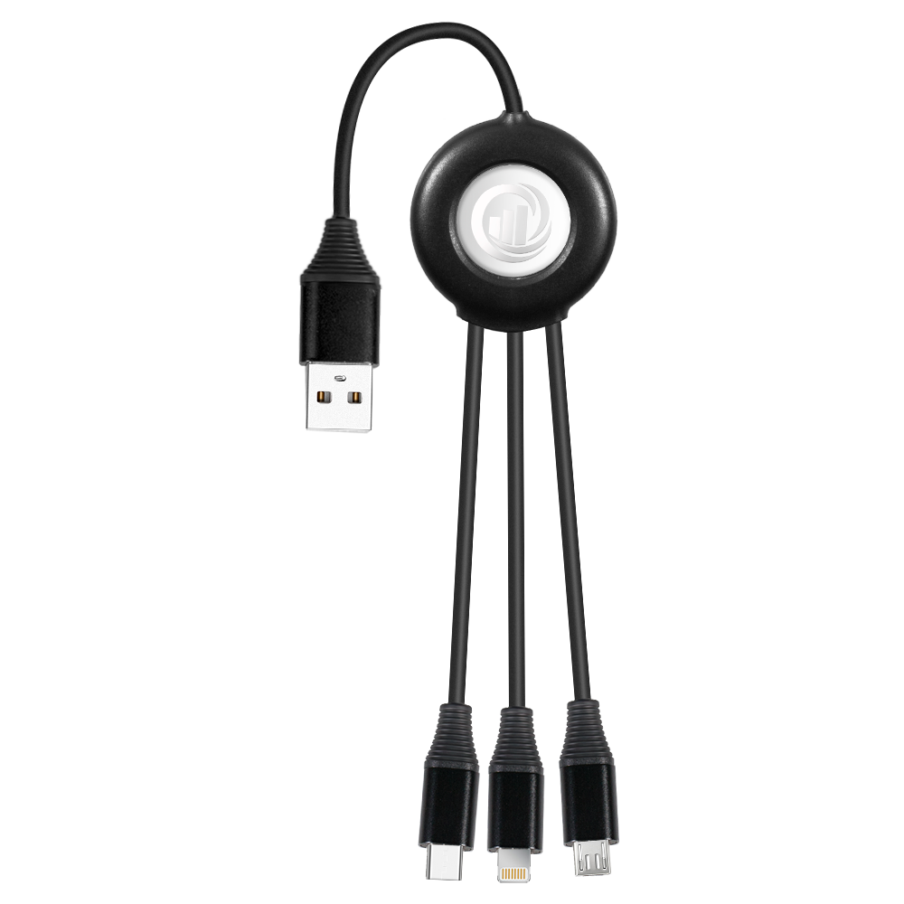 Giraffe 3-in-1 Light Up Charing Cable