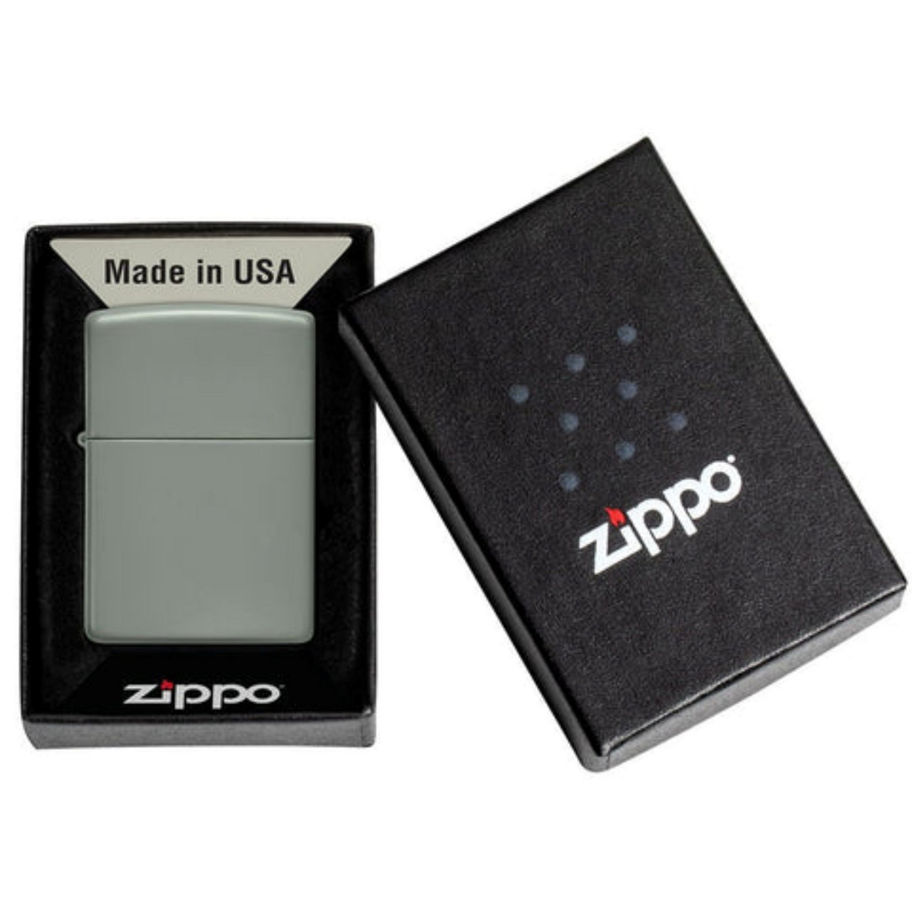 Genuine Zippo windproof lighter - Sage 4