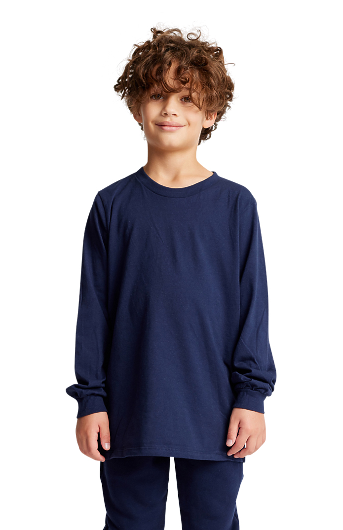 Youth Long Sleeve Crew Tee 3