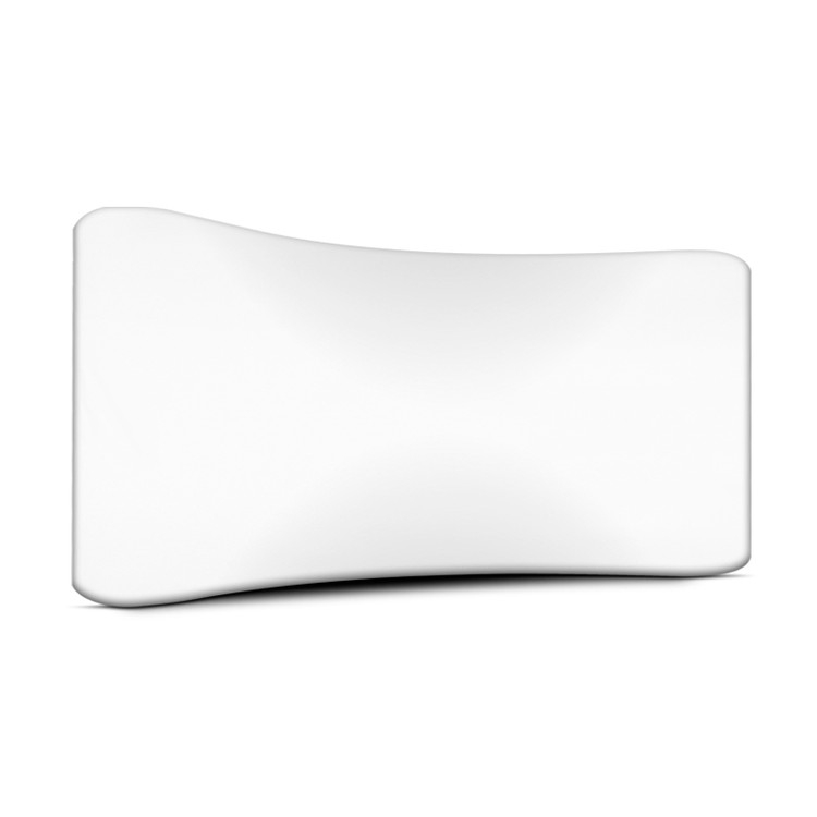 InstaFab™ Curved Back Wall 20' x 8' - Fabric Display Wall 1