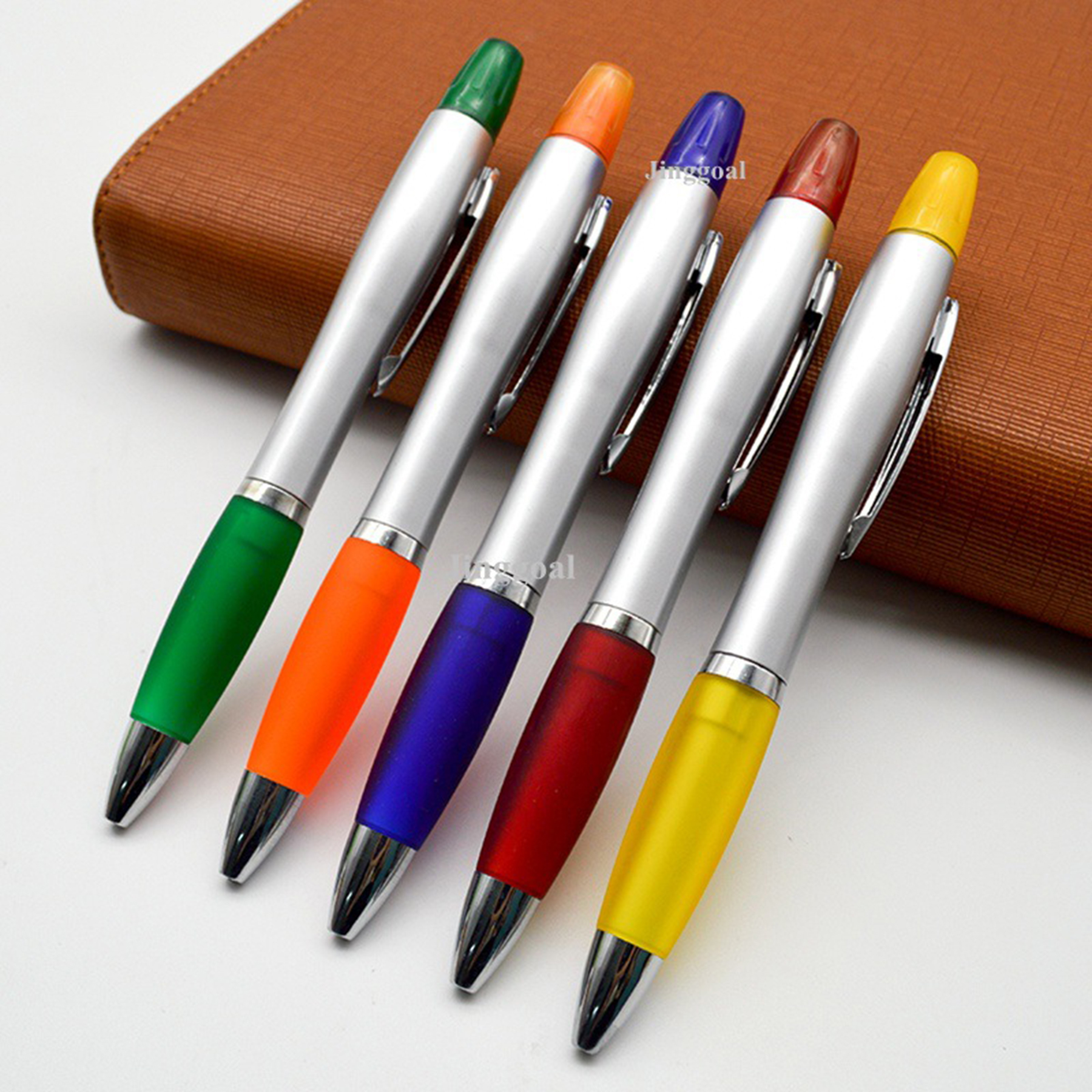 Double-End ABS Barrel Ballpoint Pen 2
