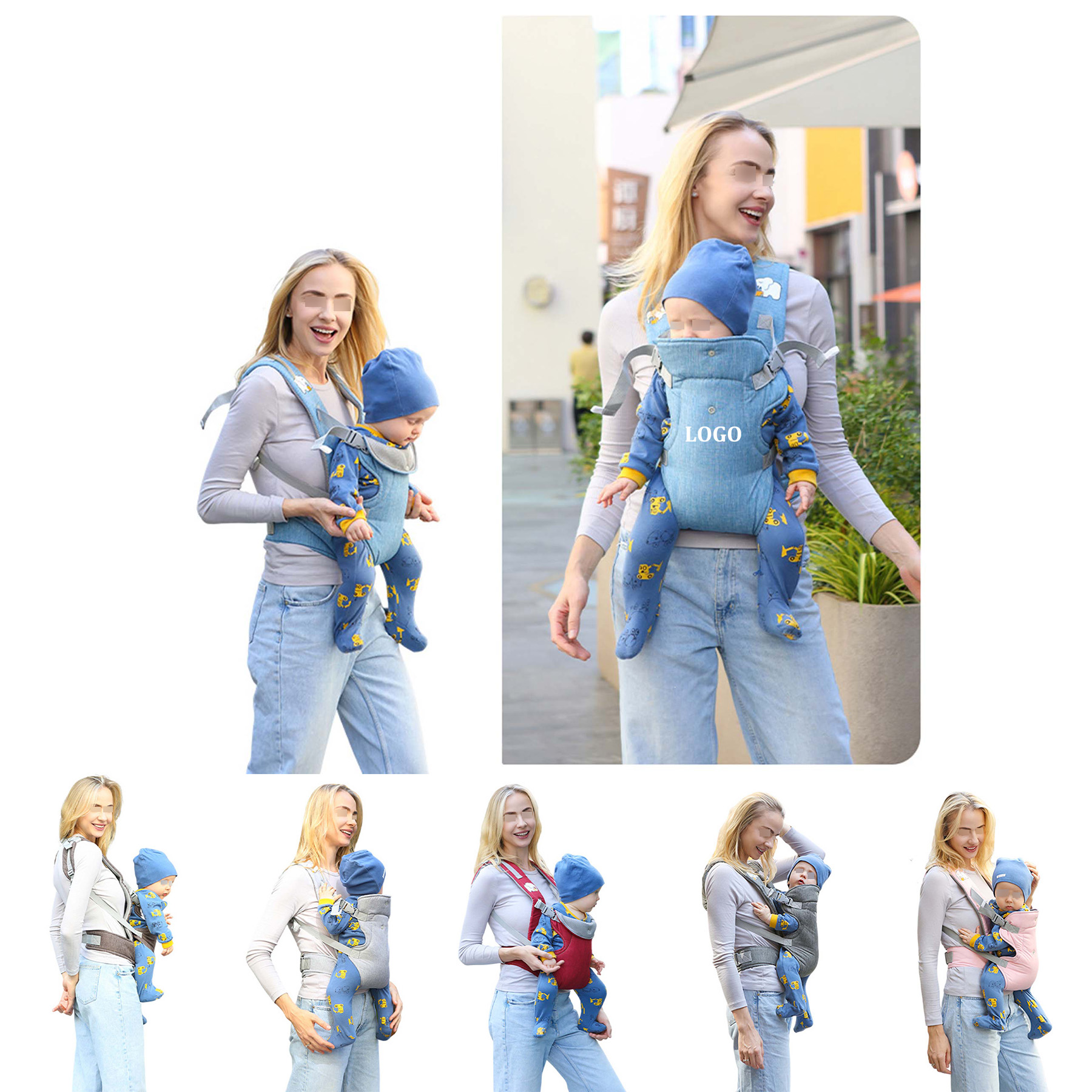 4 in 1 Baby Travel Carrier 4