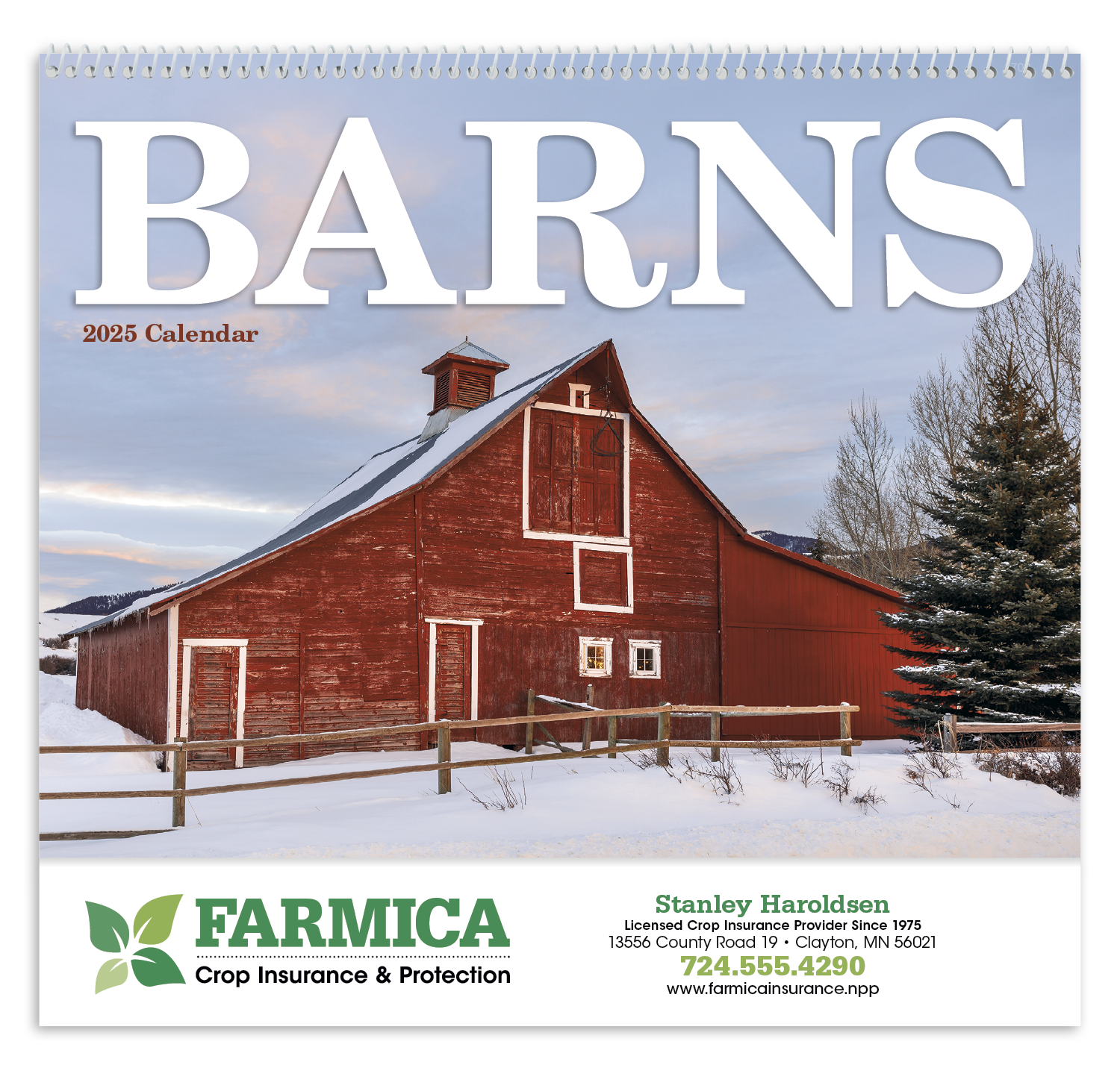 Triumph® Calendars Barns Calendar 32