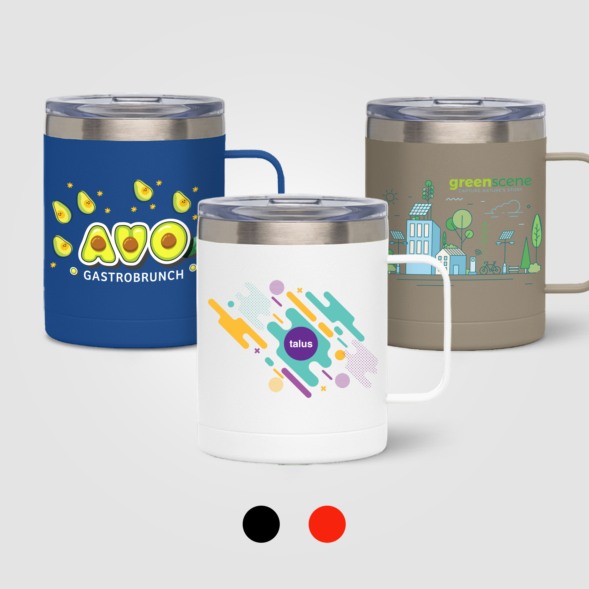 Glamping - 14 oz. Double-Wall Stainless Mug 18