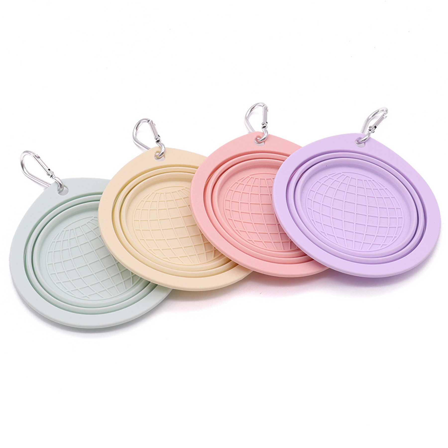 Outdoor Folding Silicone Pet Feeding Bowl 4
