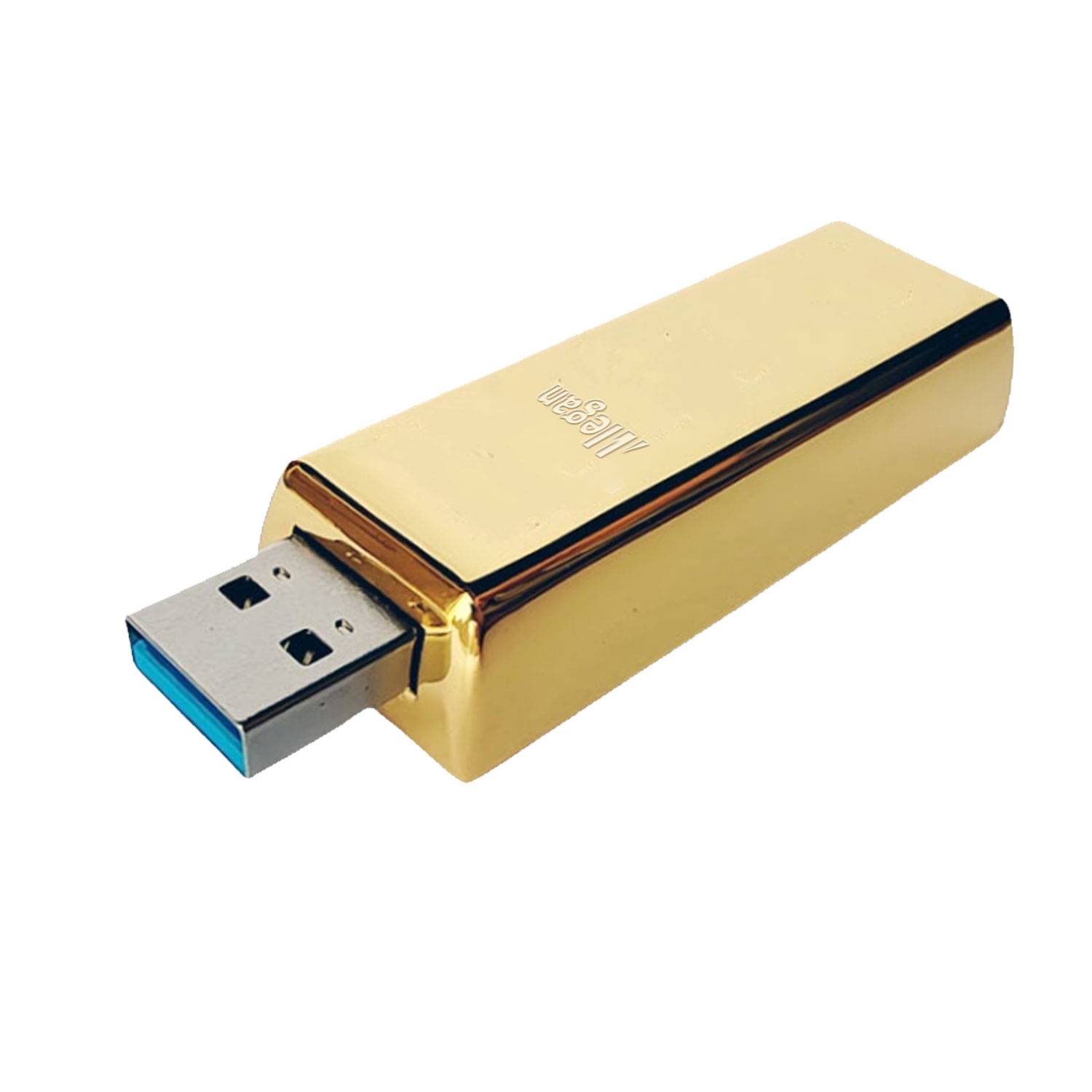 64GB Creative Business Simulation Gold Bar USB Drive 2