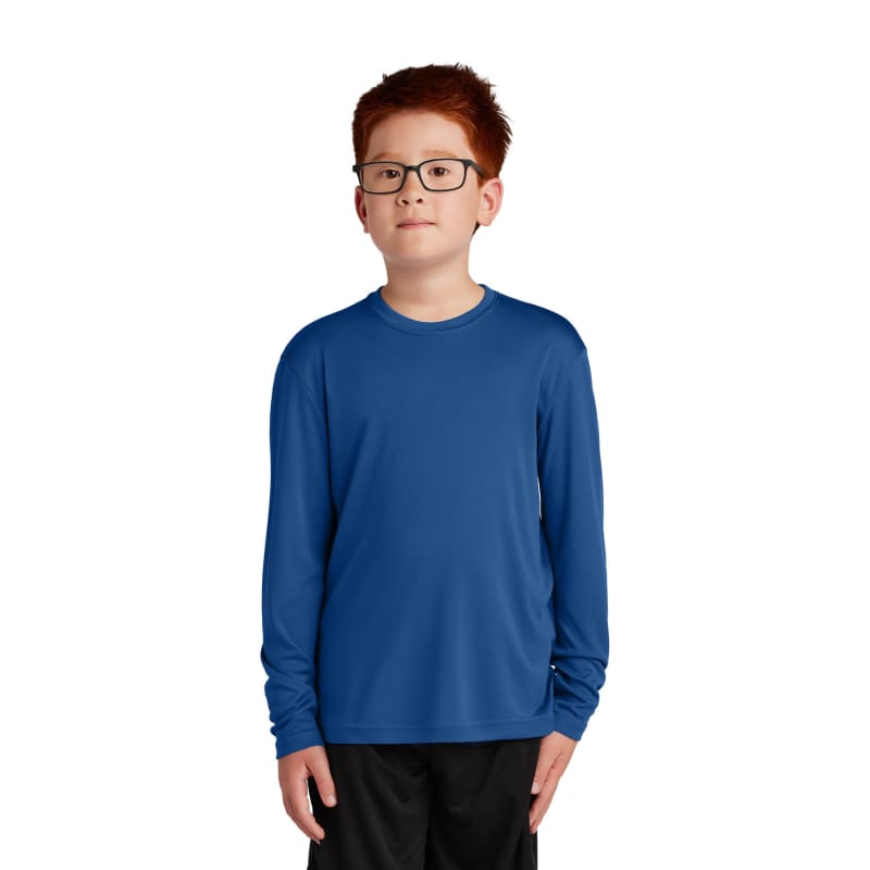 Sport-Tek Youth Long Sleeve PosiCharge Competitor Tee. 89