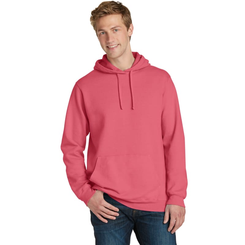 Port & Company Beach Wash Garment-Dyed Pullover Hooded Sweatshirt. 16