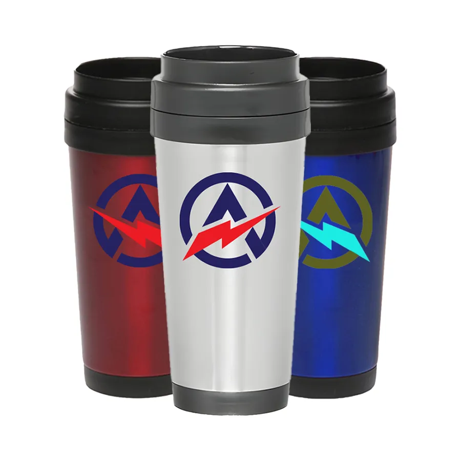 16 Oz Venture Vibes Steel Mugs, custom tumbler with logo imprint 2
