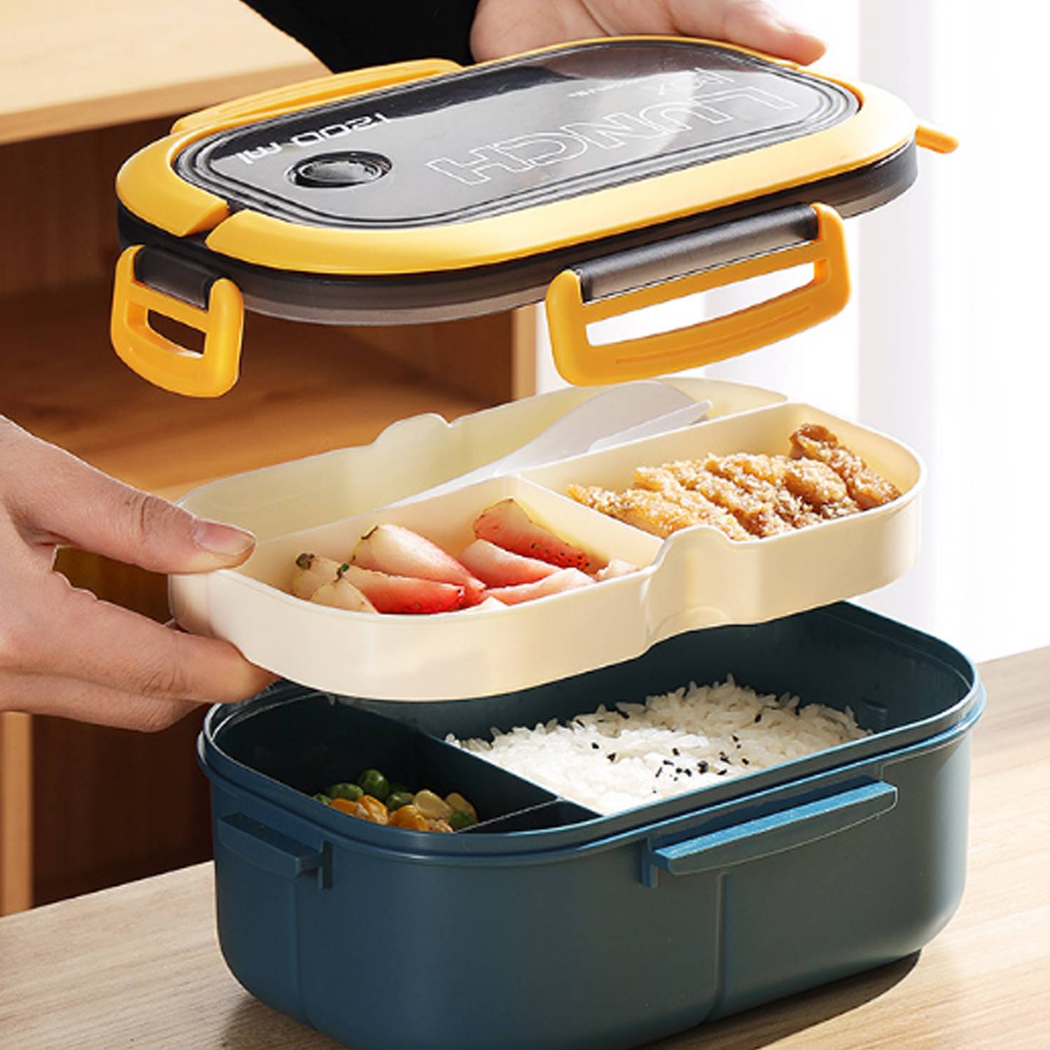 Compact & Microwave-Safe Pp Lunch Box 5