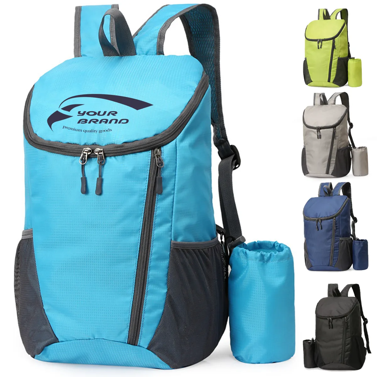 Lightweight Folding Large Travel Outdoor Sport Bag Backpacks 7