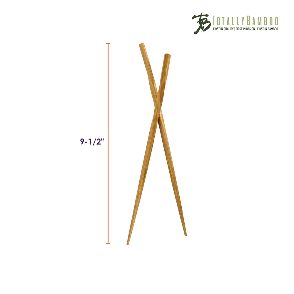 Reusable Bamboo Twist Chopsticks (Pair) 5