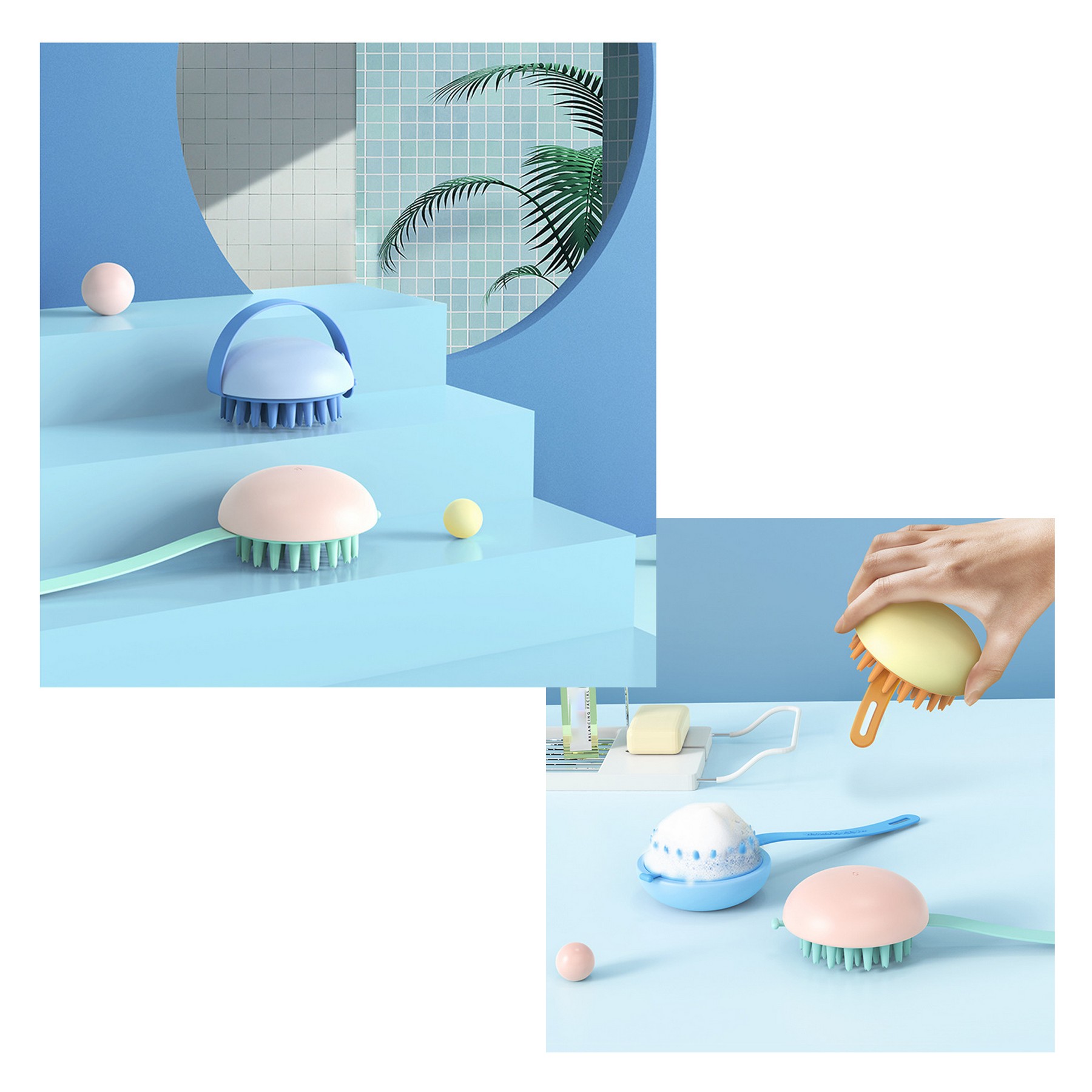 Silicone Pet Bath Brush 4