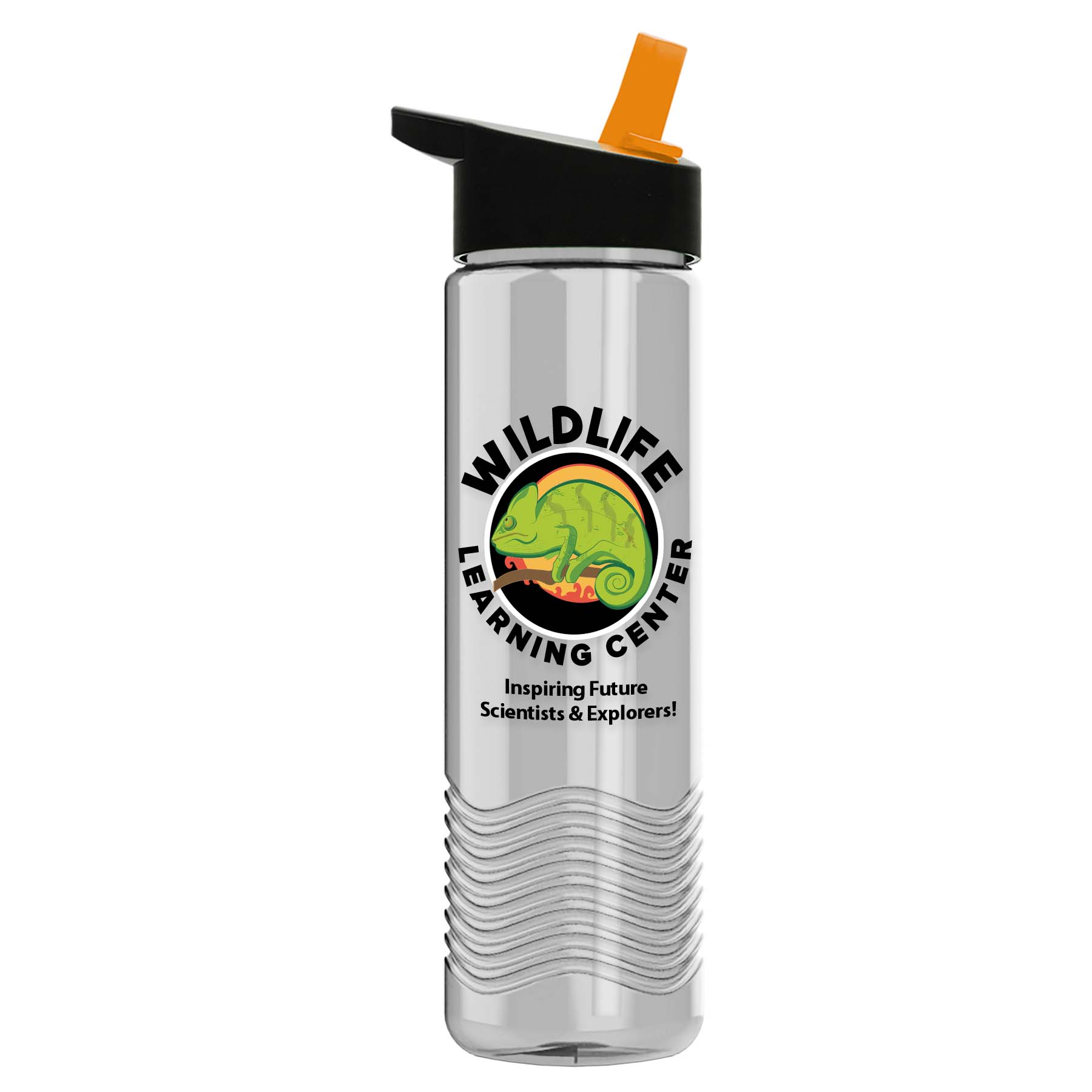 The Wave - 24 oz. Tritan Bottle with Flip straw and Digital imprint 3