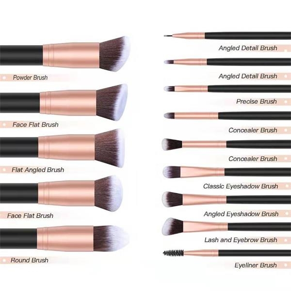 14 Pcs Makeup Brush Set 3