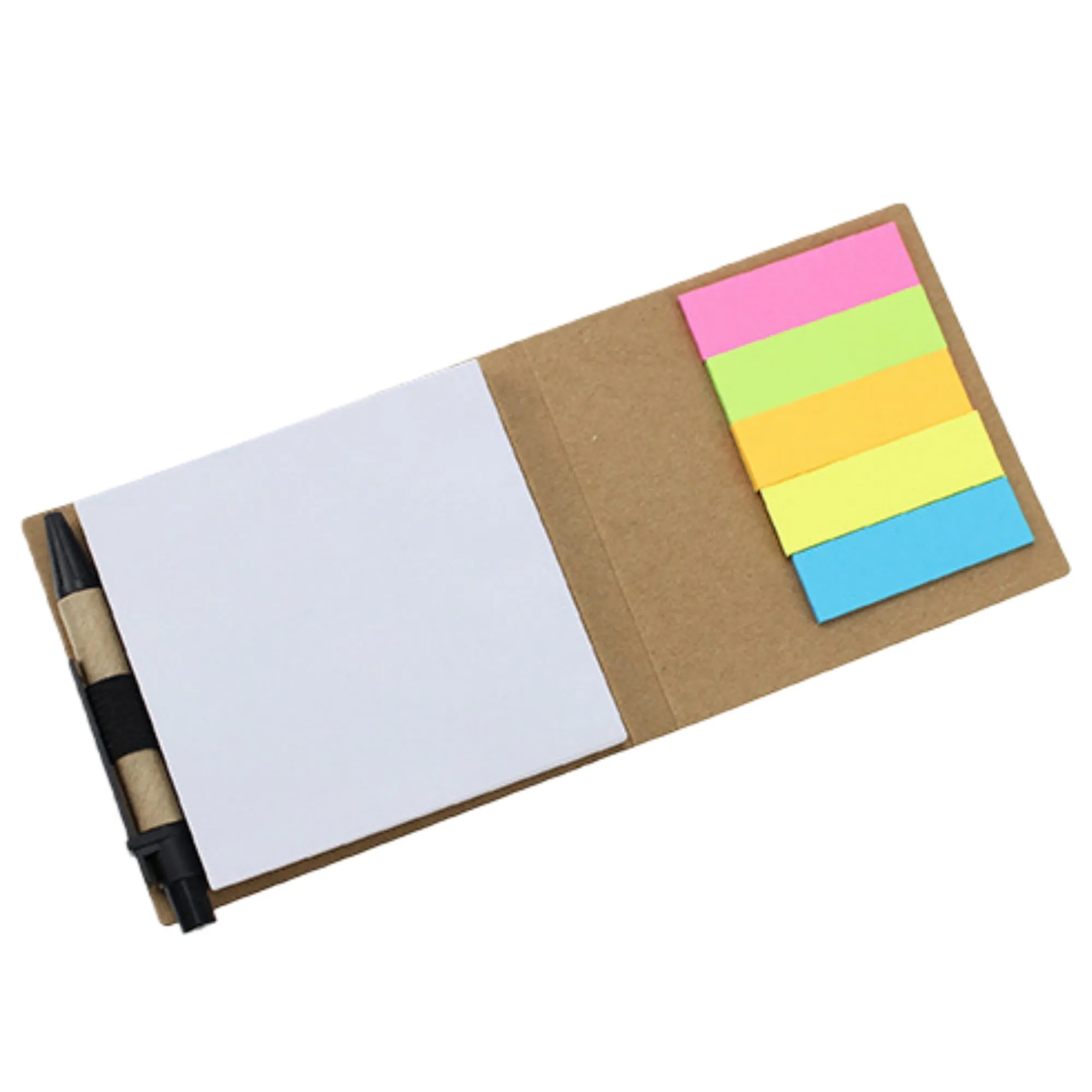 Sticky Notes With Pen Custom Logo Memo Pad Set 2