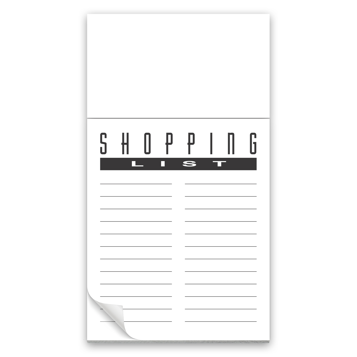 Add-A-Pad 50 sheet Shopping List 2