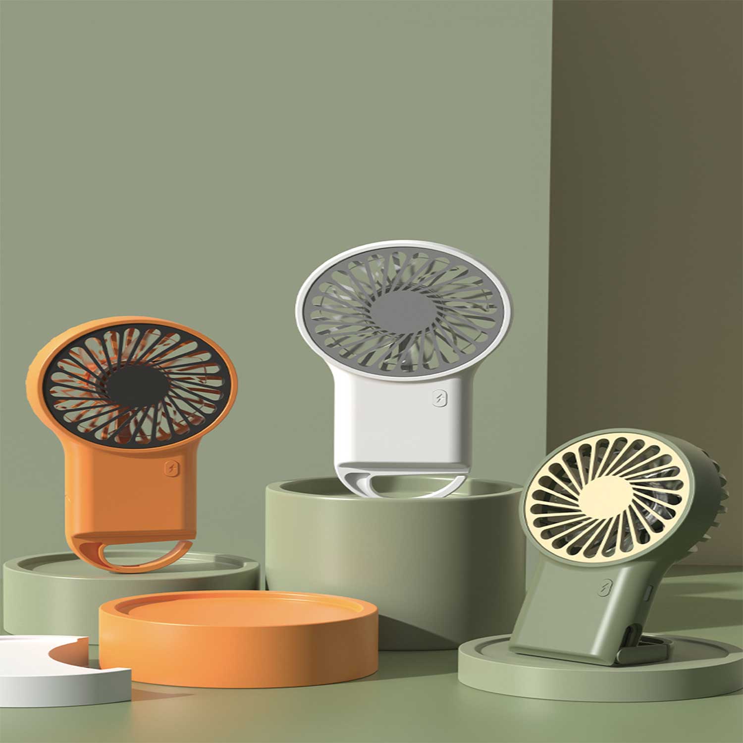 Mini Handhold Foldable Usb Rechargeable Fan 3
