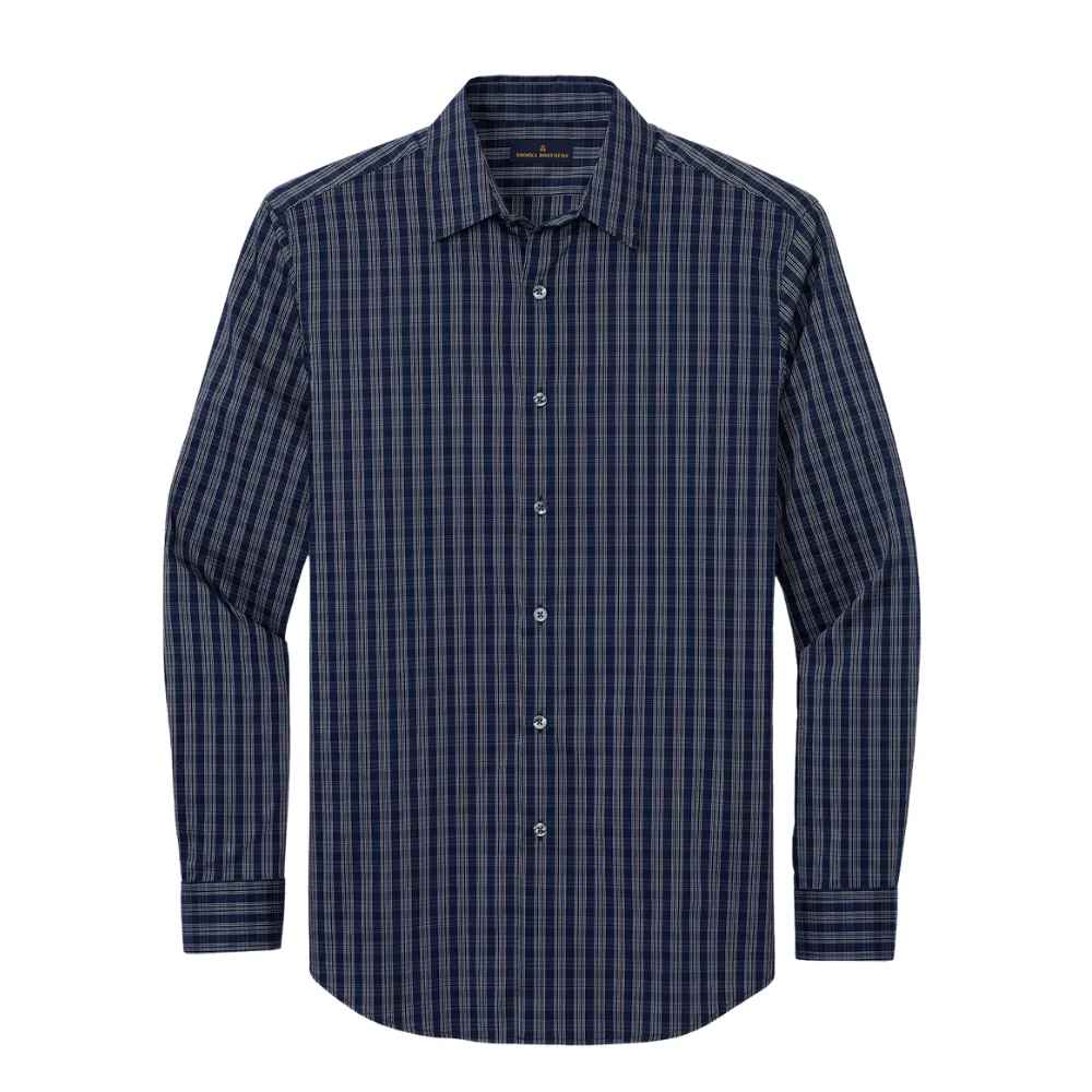 Brooks Brothers(R) Tech Stretch Patterned Shirt 6