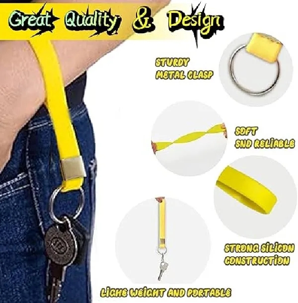 Silicone Key Rings Hoopp 5