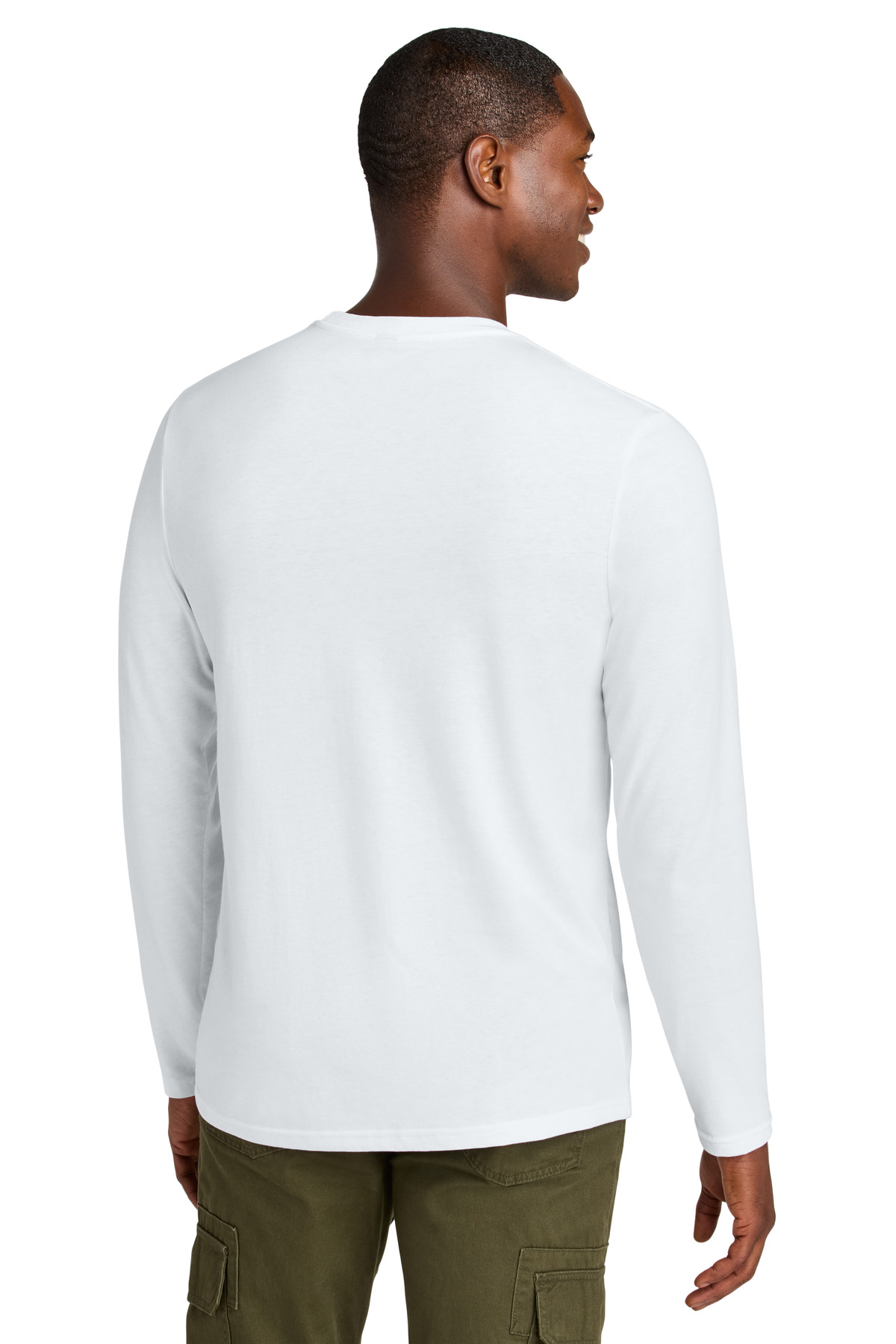 District Perfect Weight CVC Long Sleeve Tee DT185 23