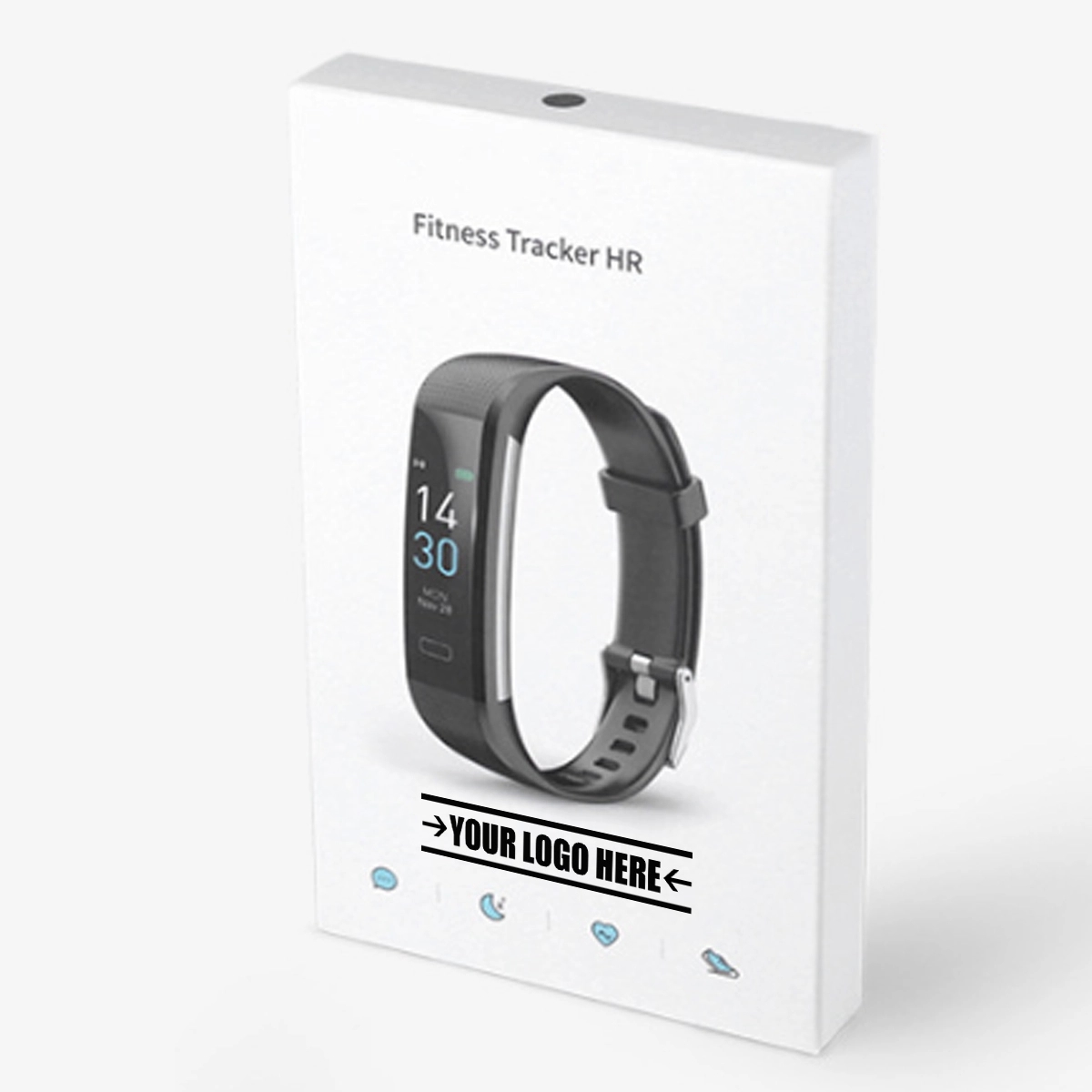 Custom Waterproof Heart Rate Steps Sleep Tracker Watches 4