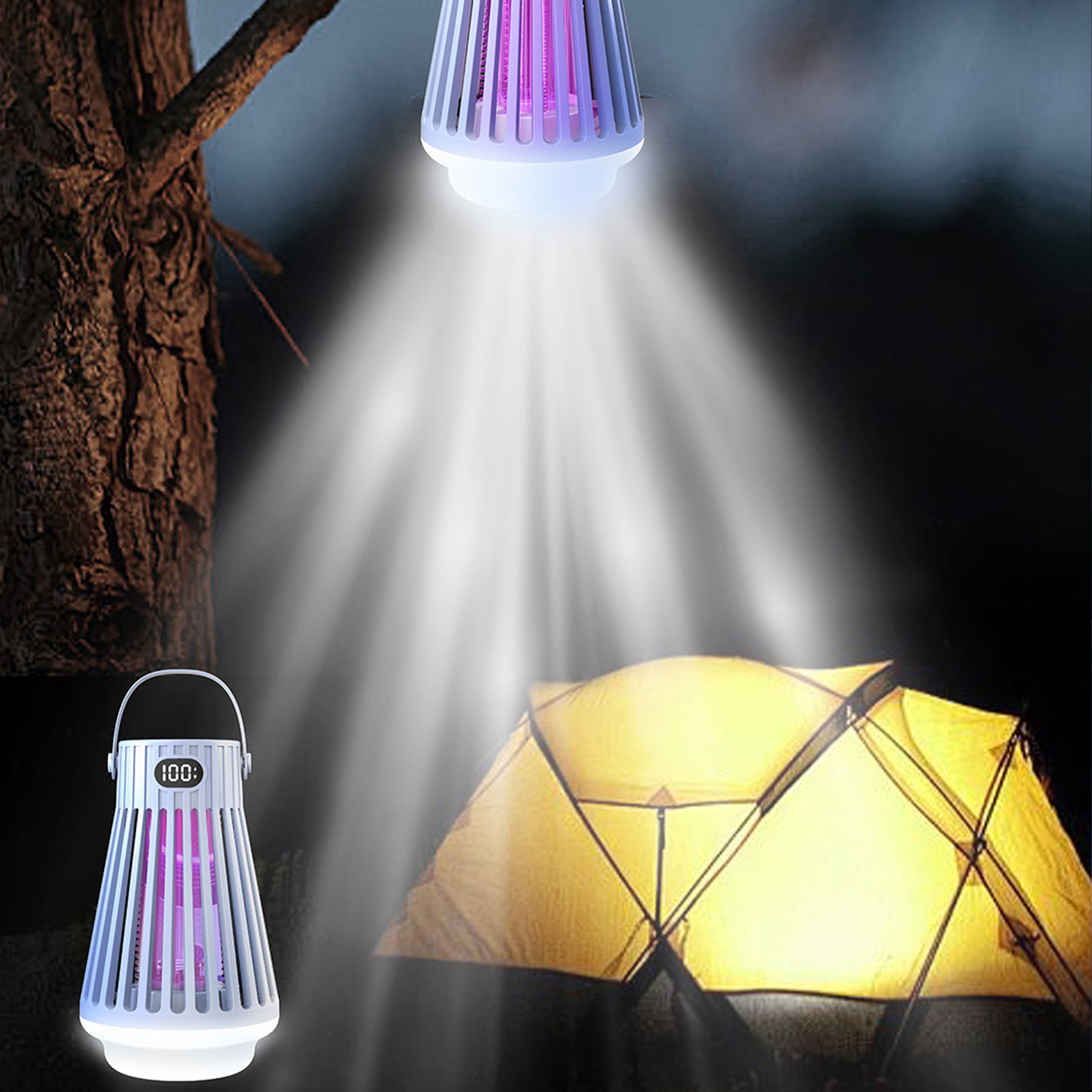 Abs Multi Functional Outdoor Camping Light 3