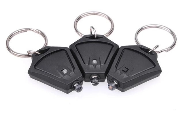 Polygon key chain with LED light 2