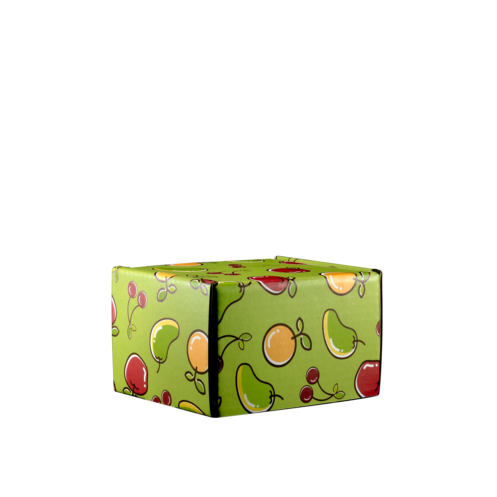 Mailing Box, B-Flute6" x 5" x 4" - White - B - 120 sq in 3