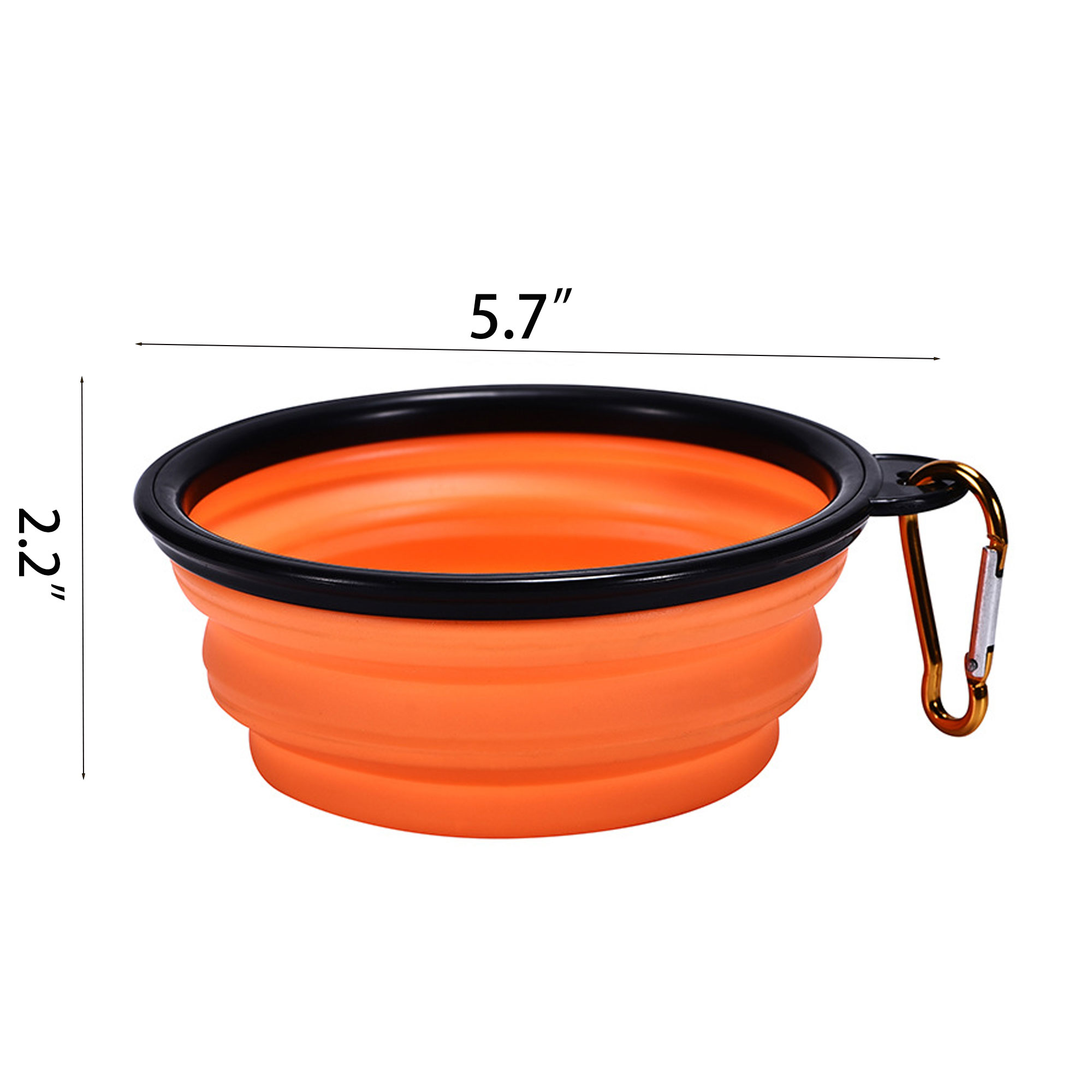12oz Folding Silicone Pet Bowl 3