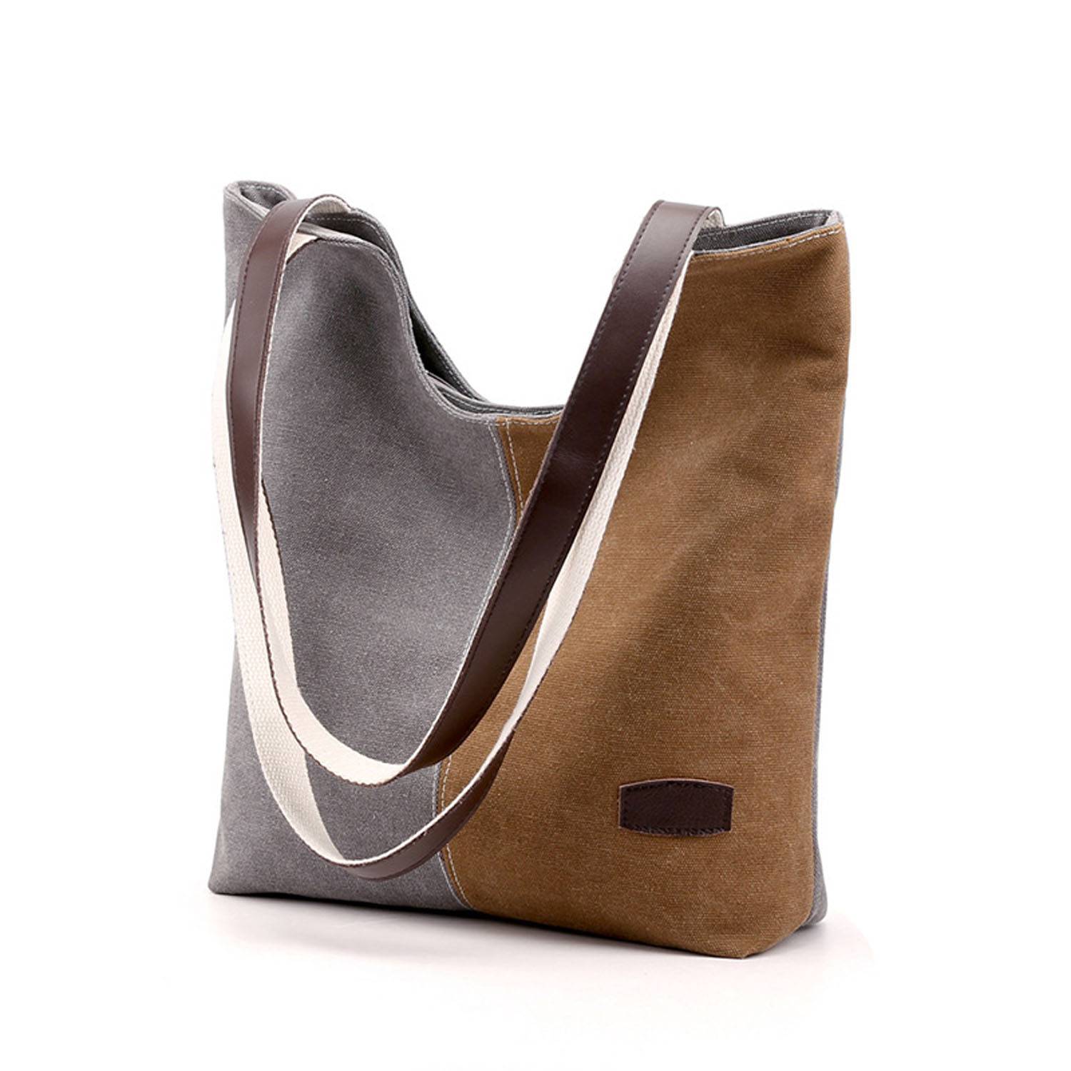 Canvas Hobo Tote Bag, custom tote bag with logo imprint 5