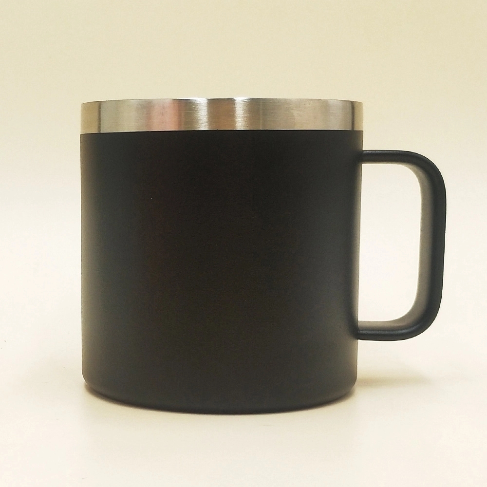 12 oz Stainless Steel Insulated Coffee Mug with Handle 28
