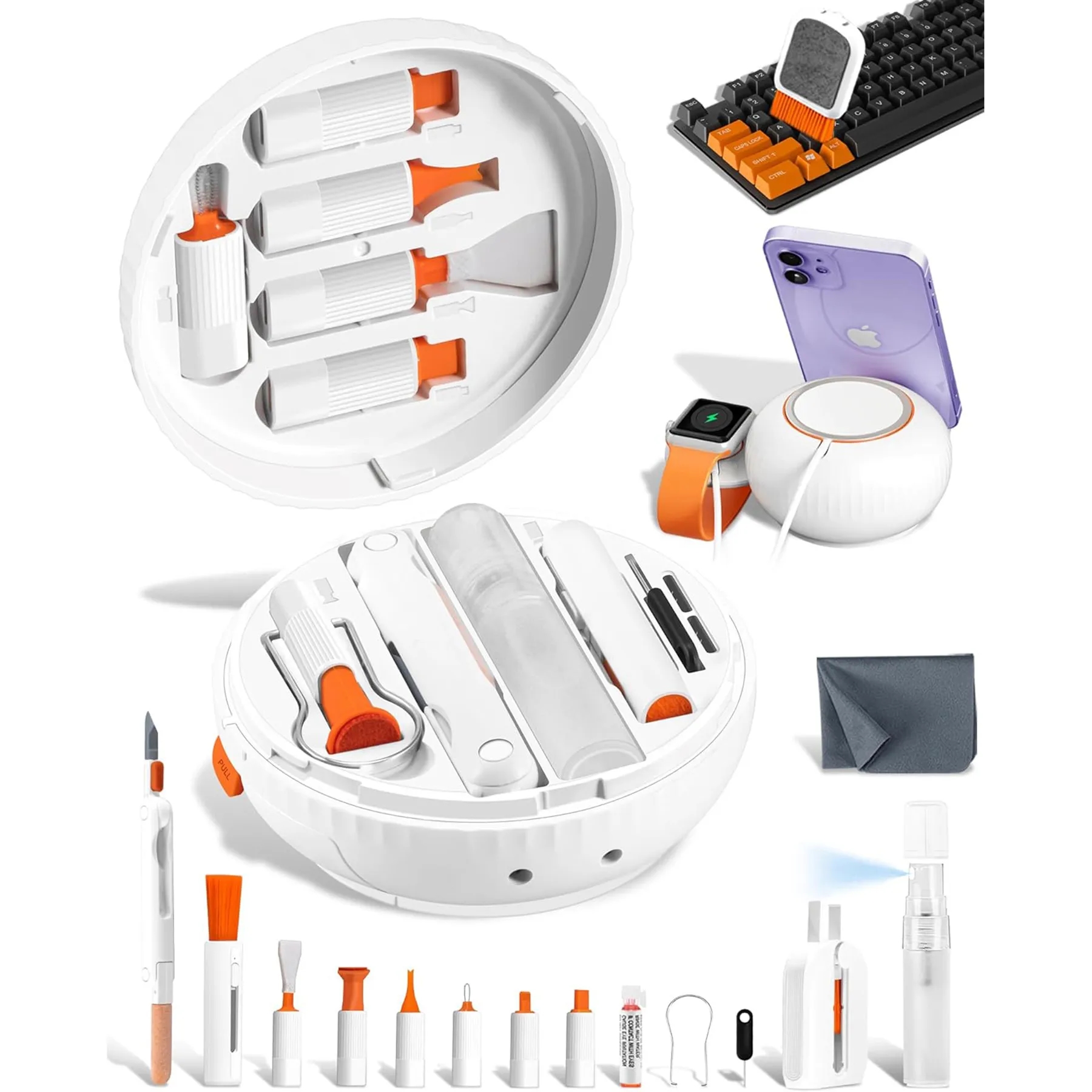 25 in 1 Rechargeable Laptop Keyboard Screen Cleaner Kit 6