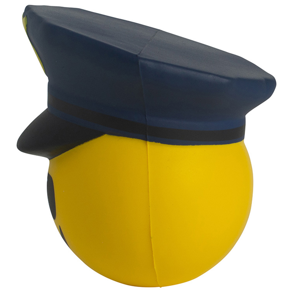 Police Officer Emoji Hat Stress Reliever 3
