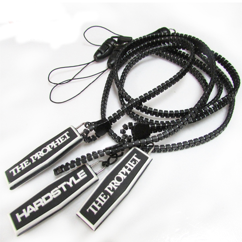 Zipper Lanyard with PVC Tag 1