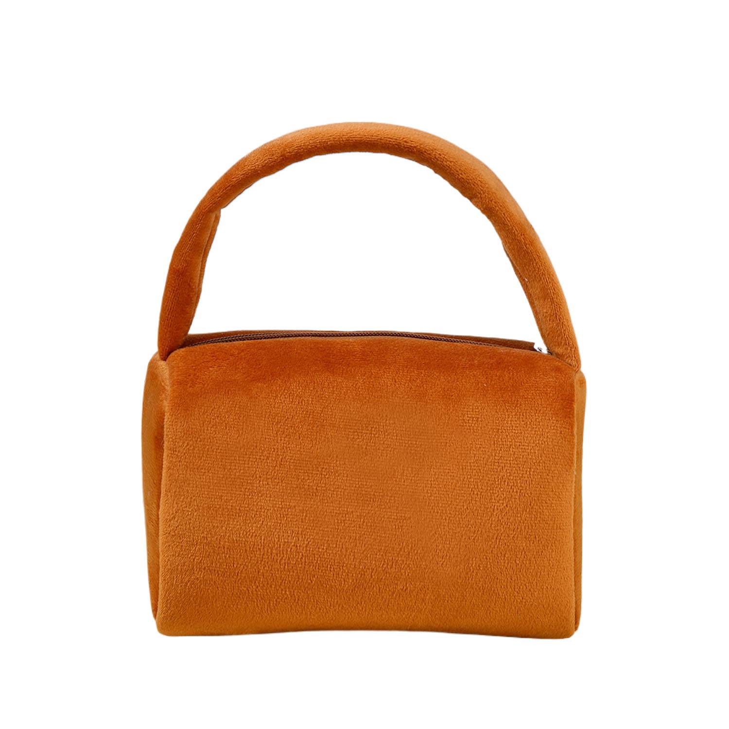Women Large Capacity Lightweight Plush Soft Makeup Bag 6