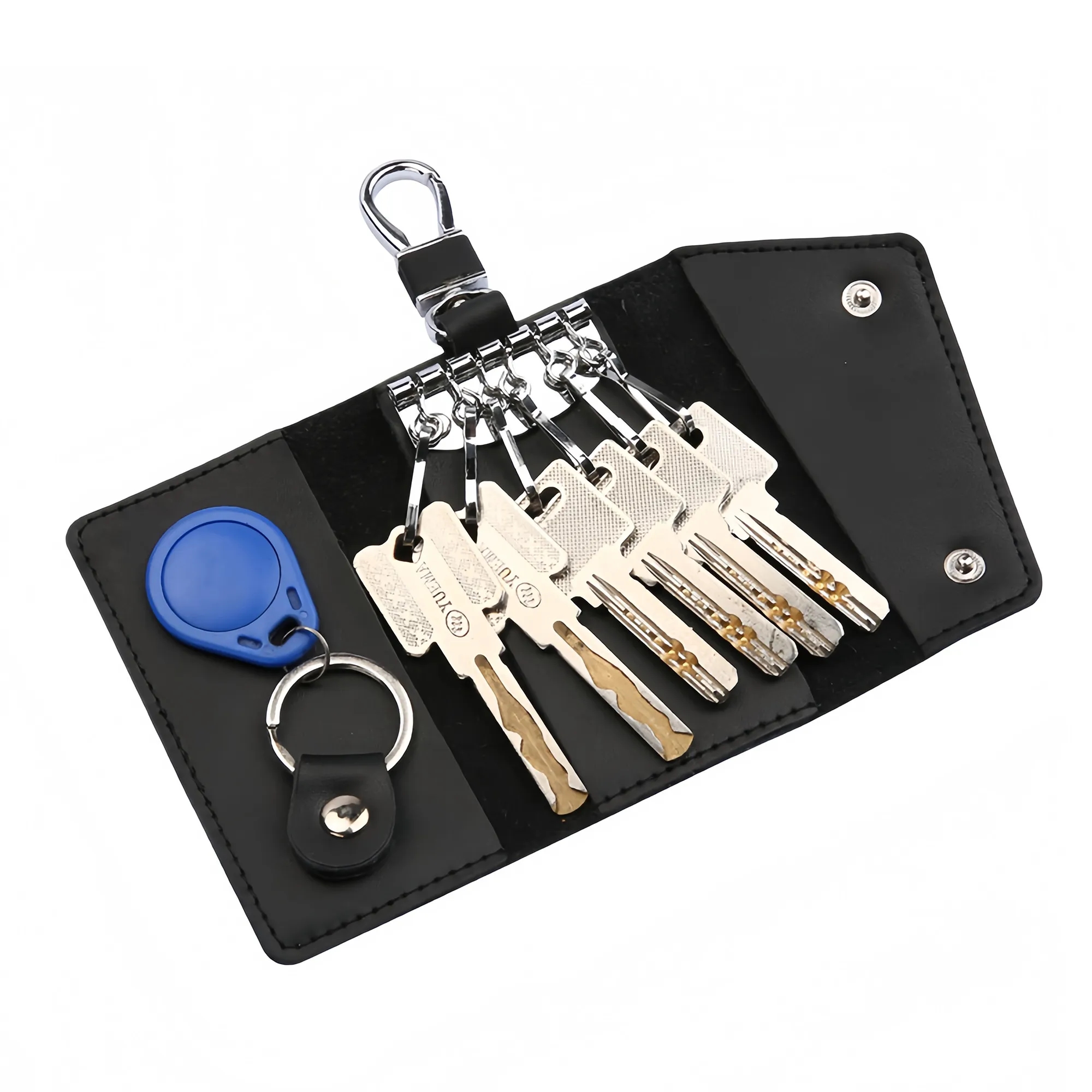 Leather Multi Key Holder Organizer For Car And Home 3
