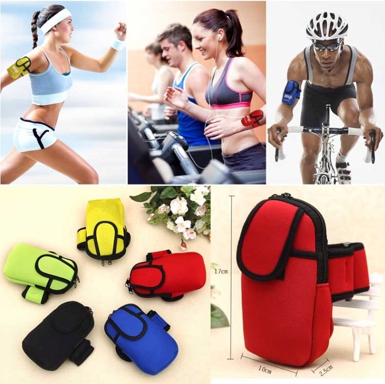 Nylon Material Phone Arm Bag/Sports Phone Bag/Zipper Phone Bag 2