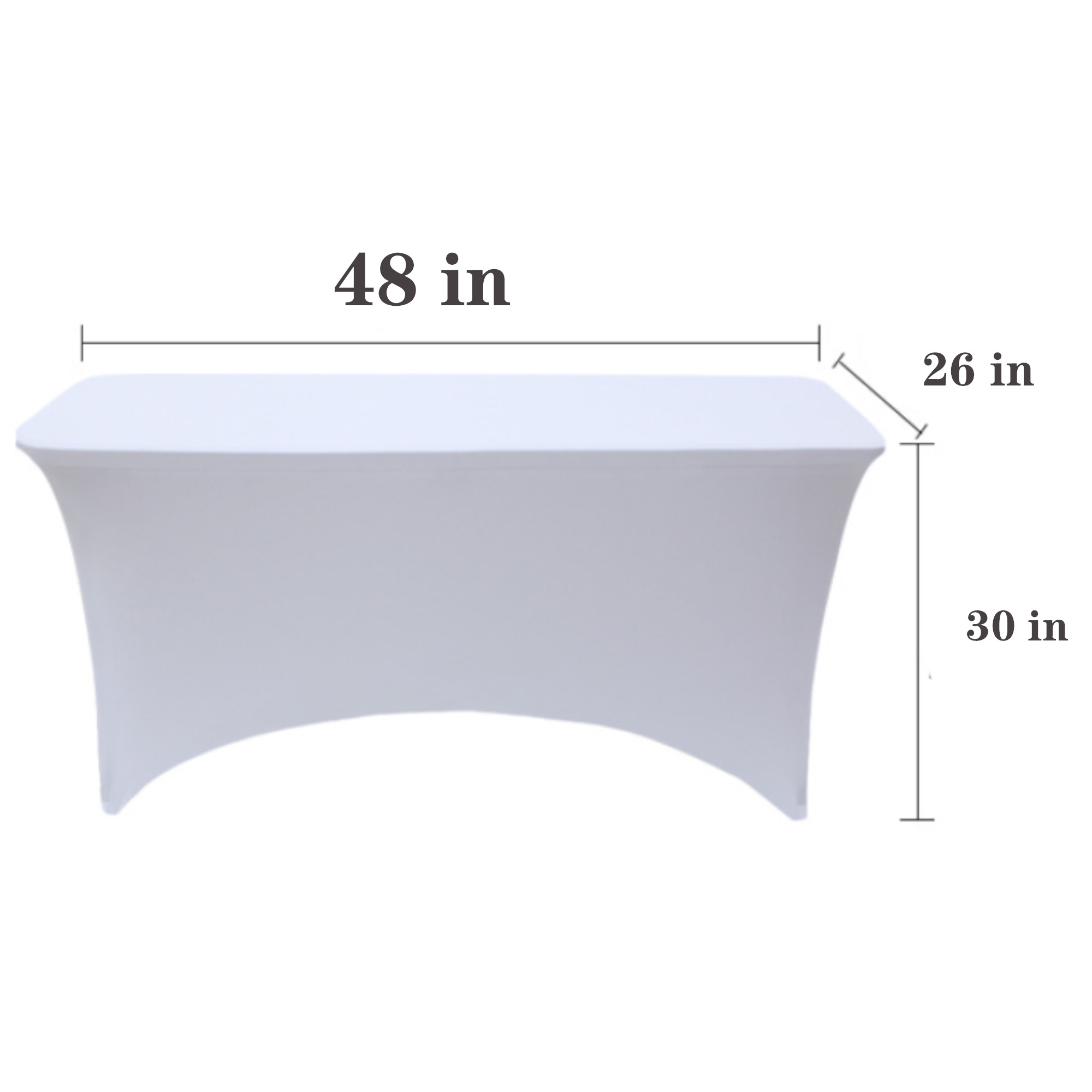 Fully Wrapped Elastic Table Cover 2