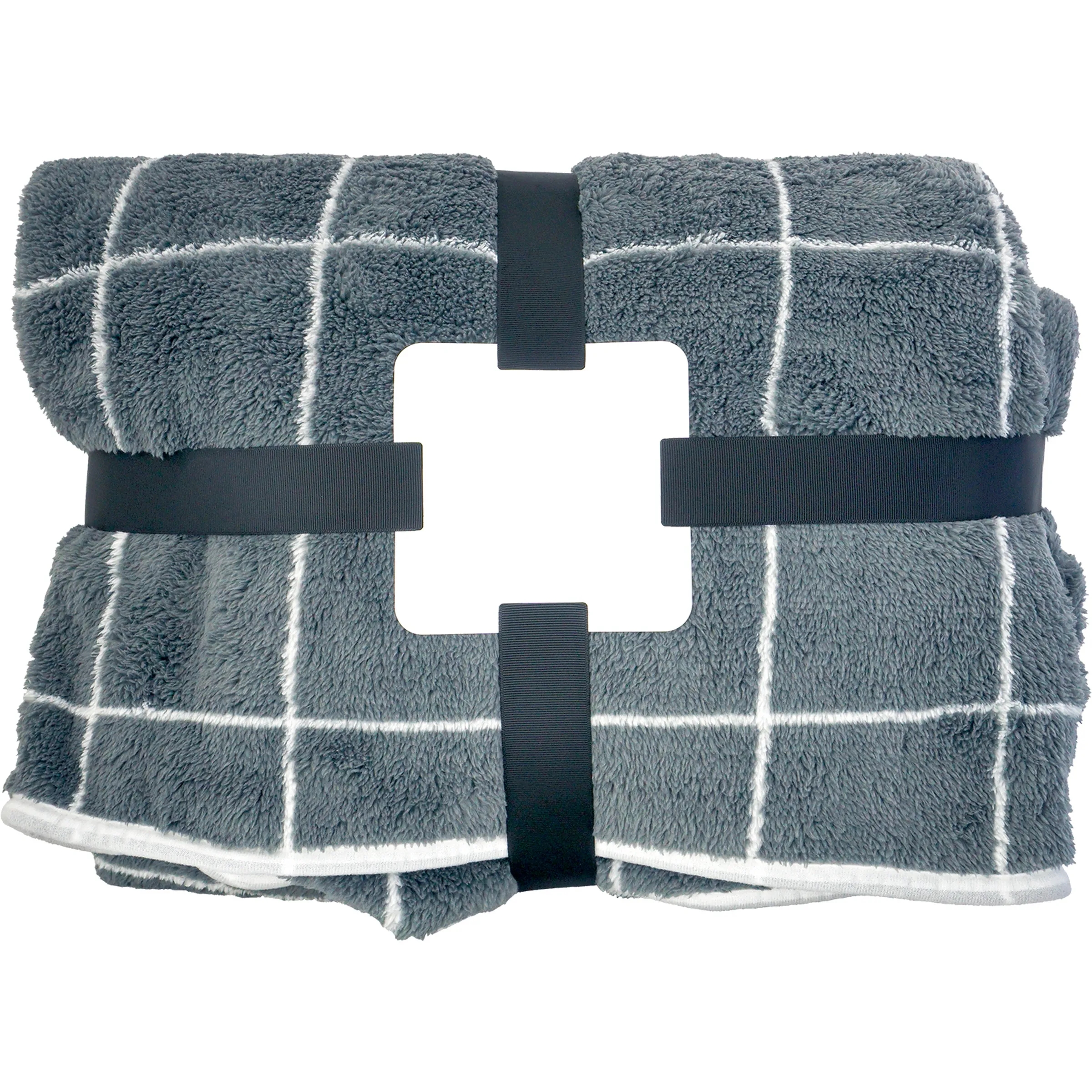 Gift Wrapped Plaid Recycled Blanket 2