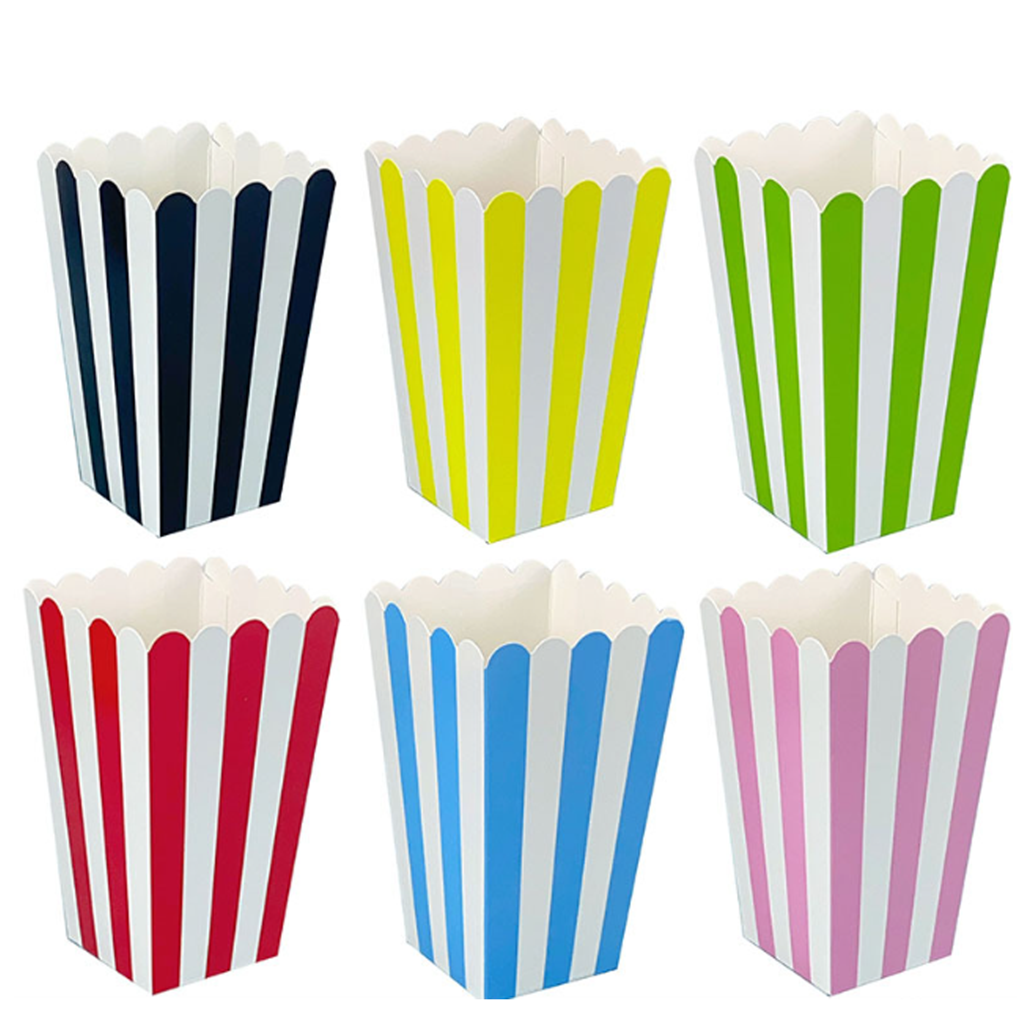 Food Grade Customizable Full Color Popcorn Bag Paper Boxes 2