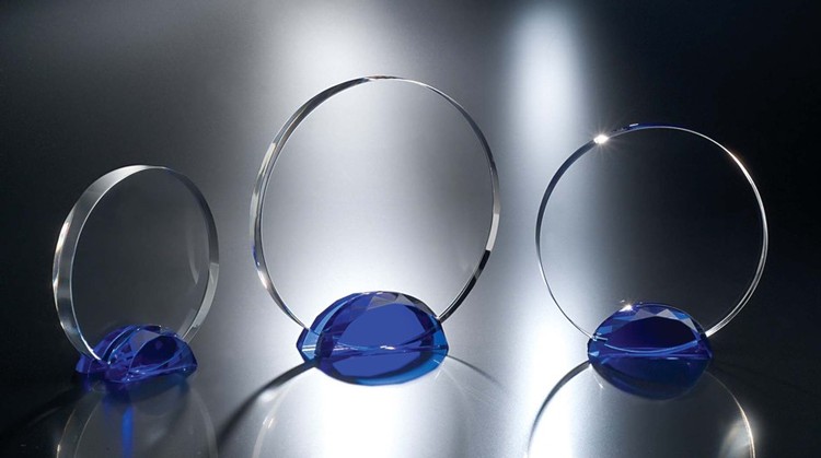 Designer Crystal Crispy (Blue) Award 1