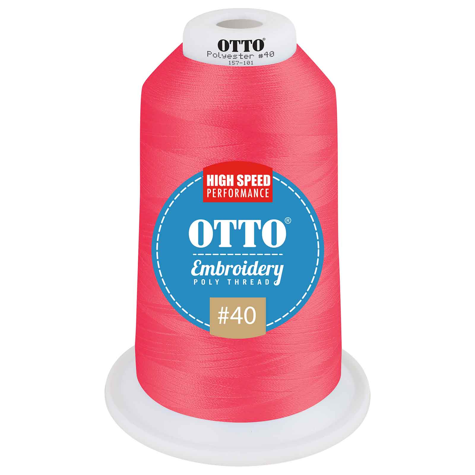 OTTO Embroidery Poly Thread #40 5,500 yd. King Cone 863