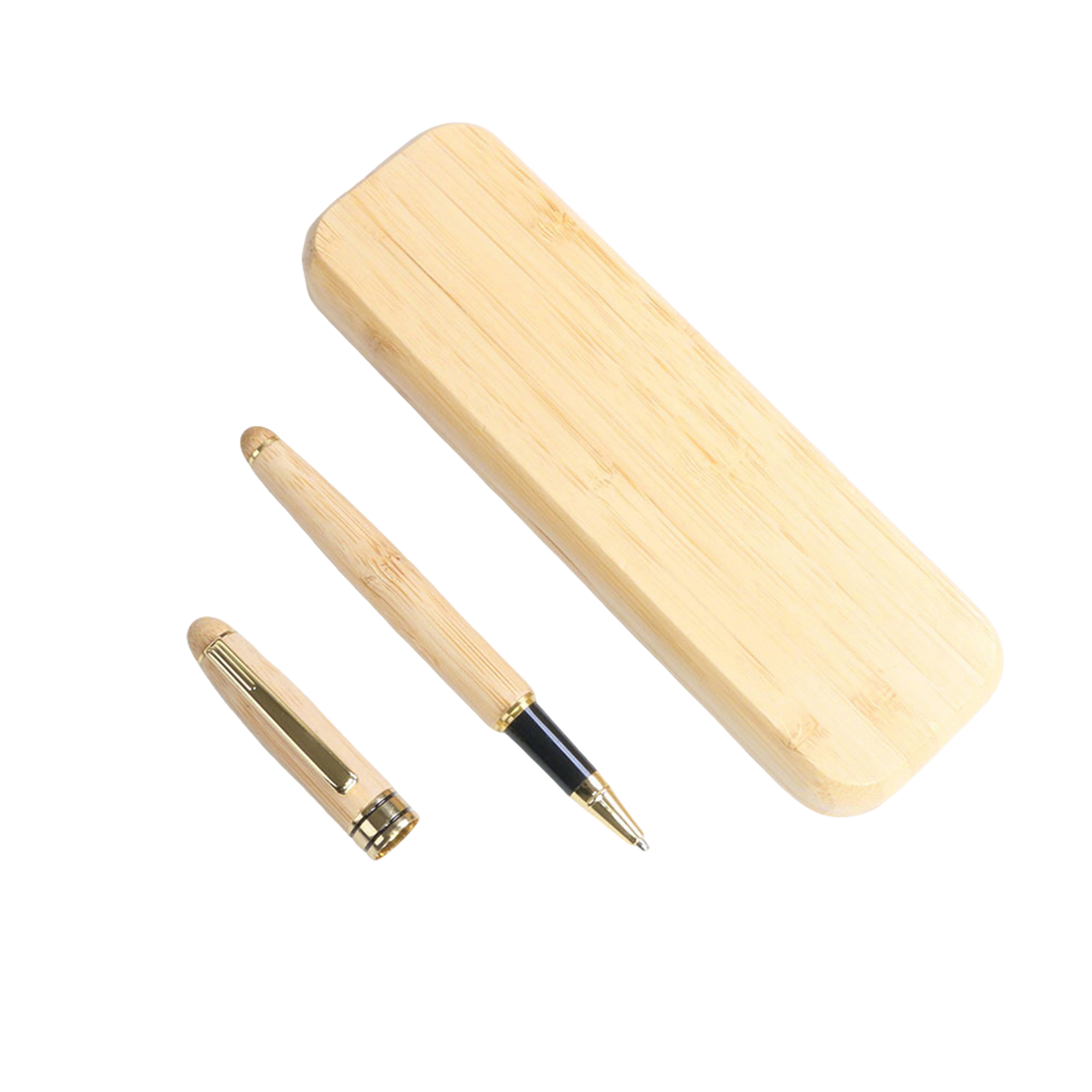 Wooden Ballpoint Pen Gift Set 6.62" Width X 2" Height 3