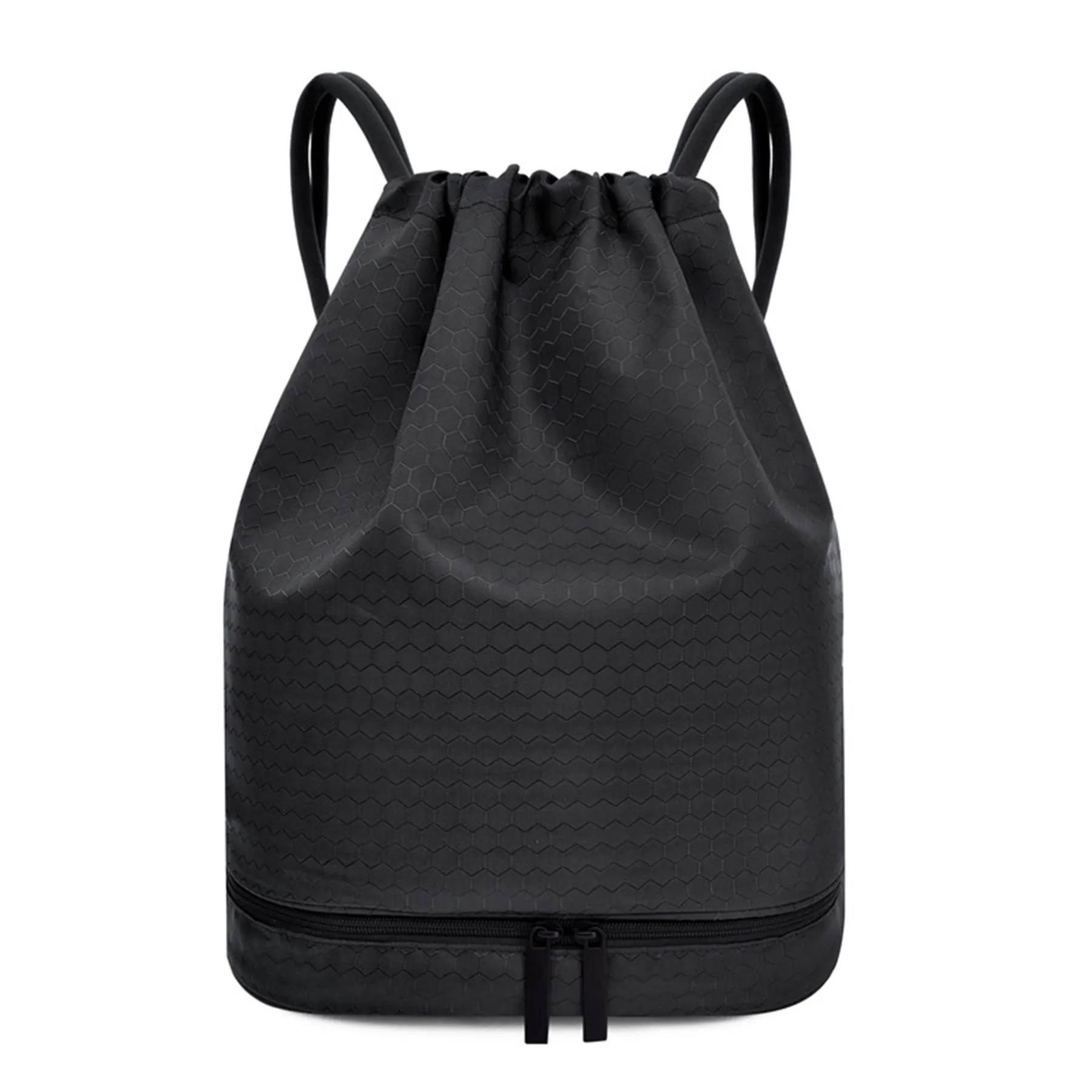 Polyester Dry Wet Separation Sports Drawstring Backpack 8
