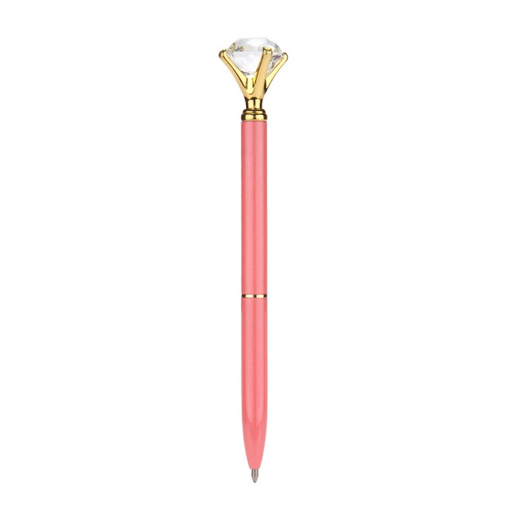 Retractable Metal Crystal Ballpoint Pens 3