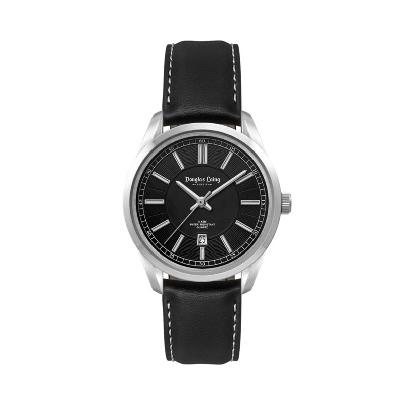 33MM, SILVER METAL CASE, 3-HAND MVT, DTE