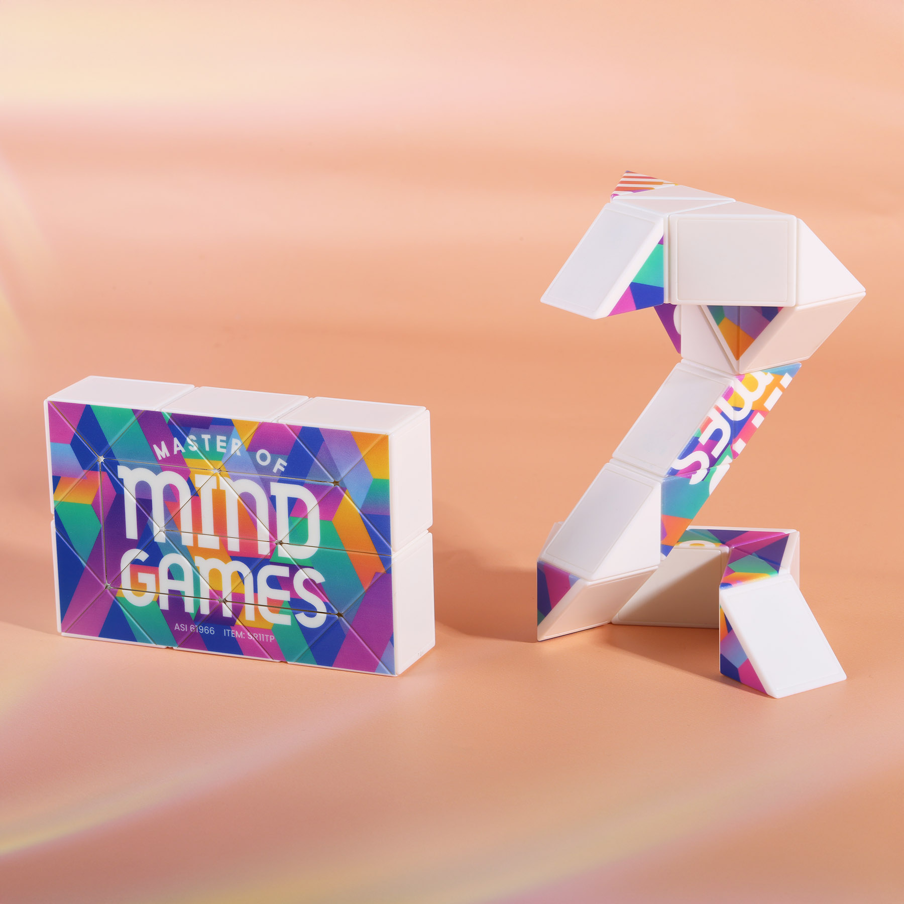Fidget Frenzy Snake Cube-Mixie