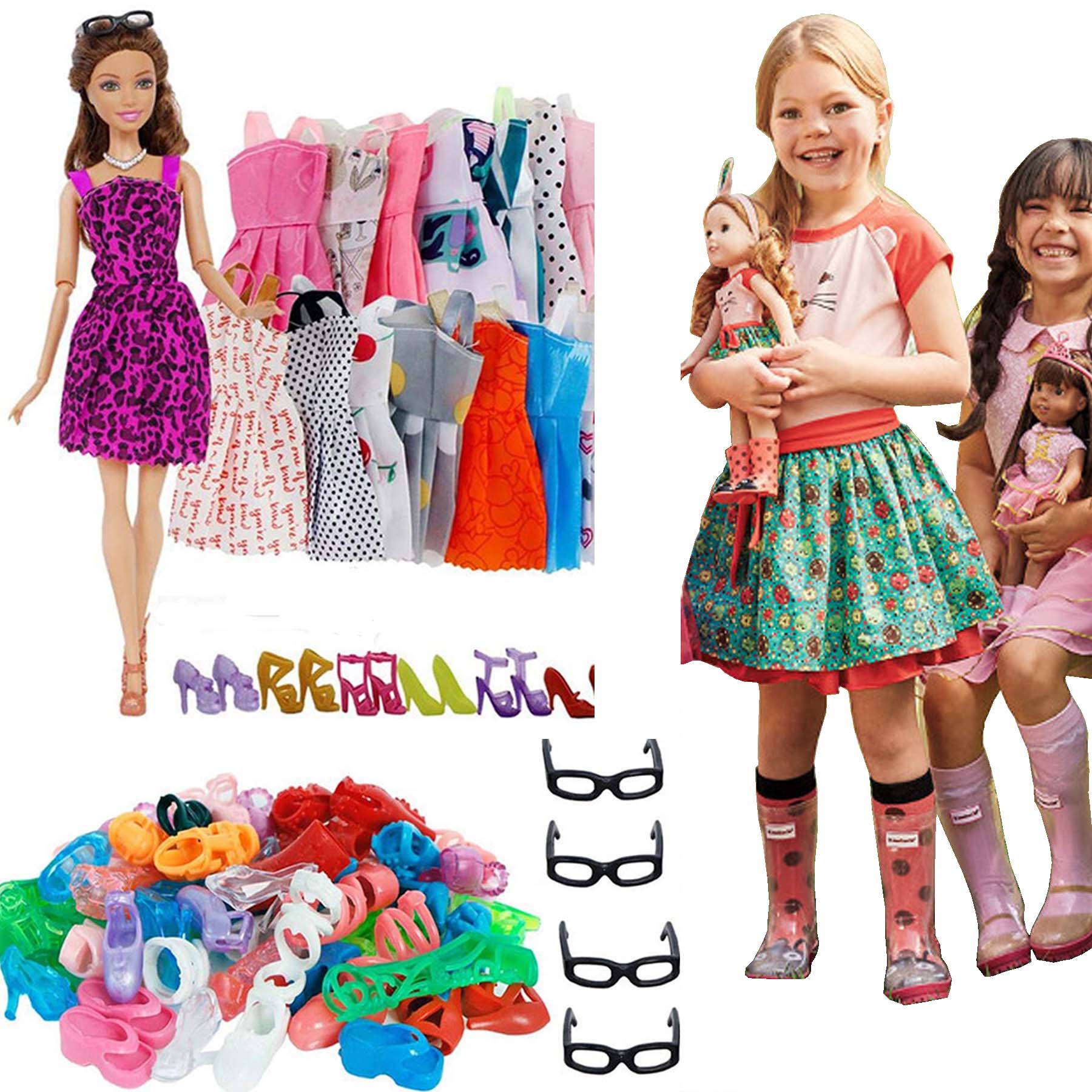Doll Clothes And Accessories Sets - Size Suit for11 4/5Inch Doll 2